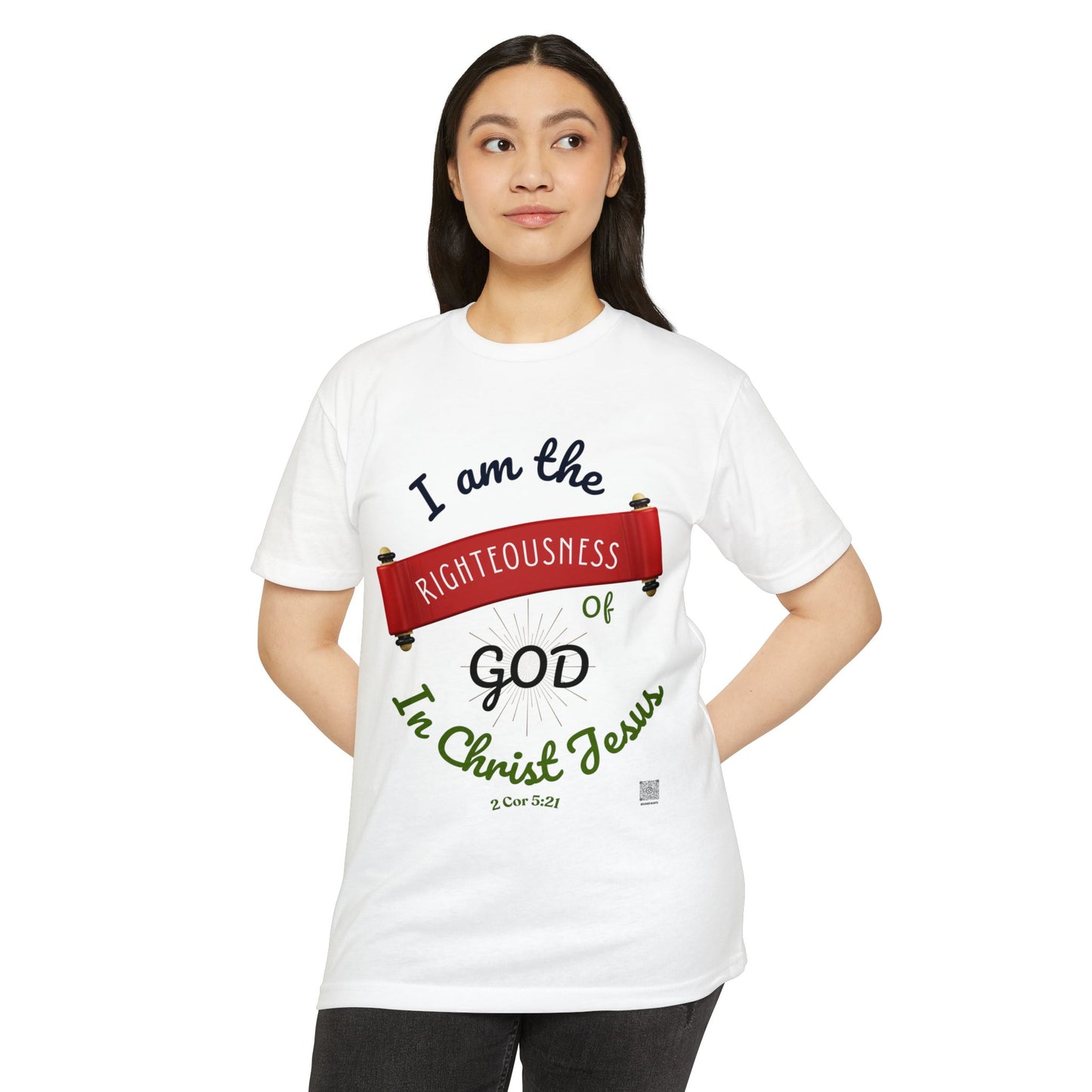 “I Am the Righteousness of God in Christ Jesus” Tee – 2 Corinthians 5:21