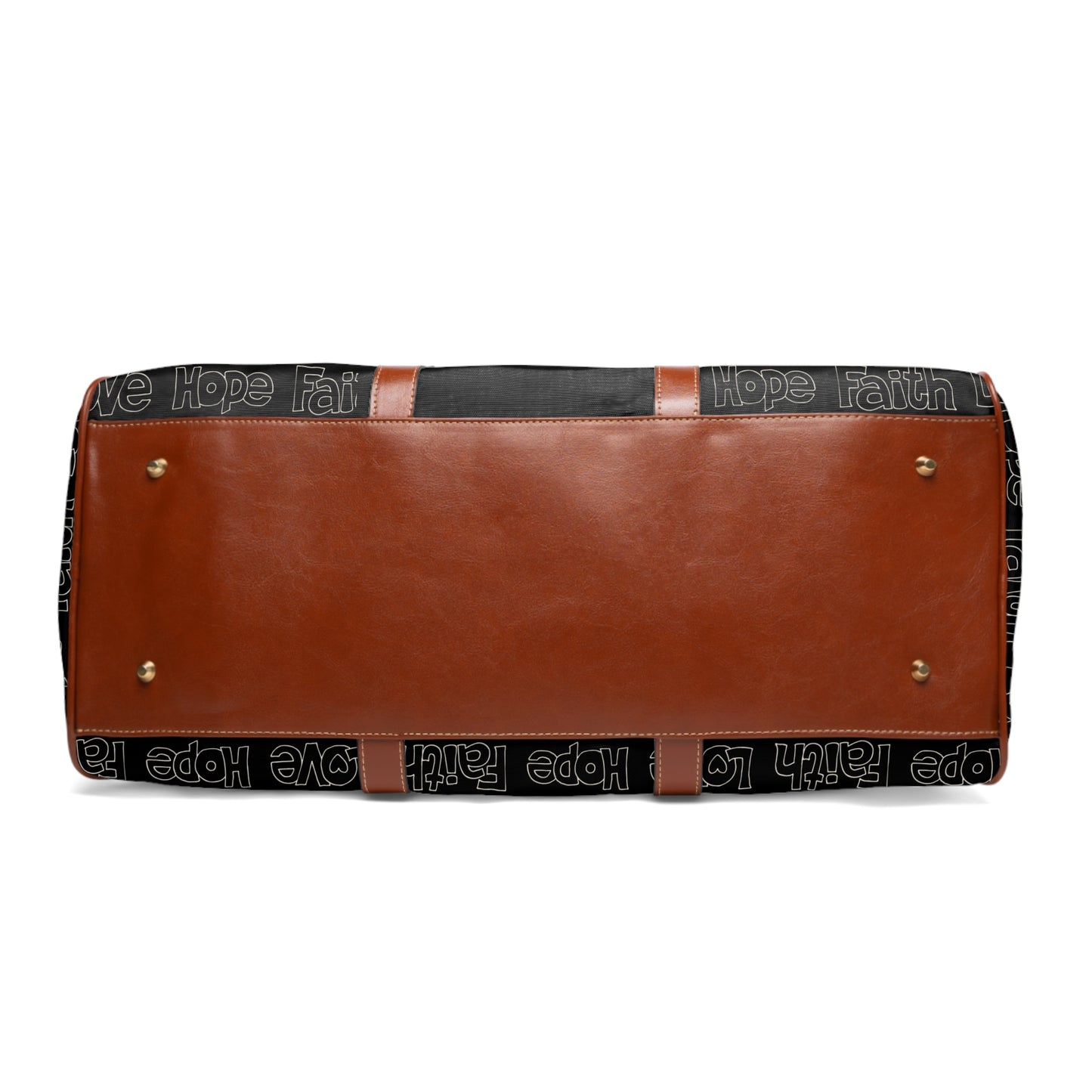 Faith That Speaks Waterproof Travel Bag