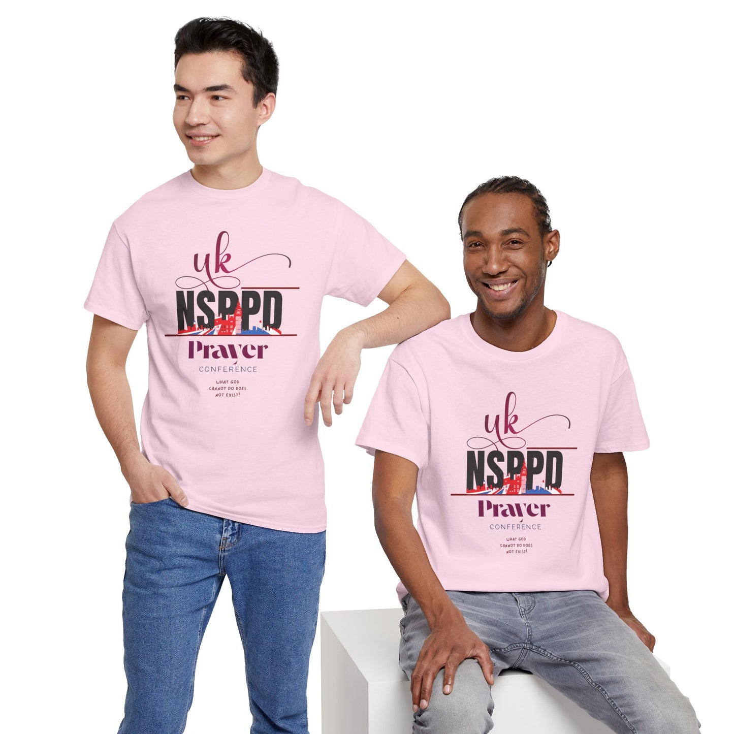 NSPPD UK Prayer Conference Unisex Heavy Cotton Tee,