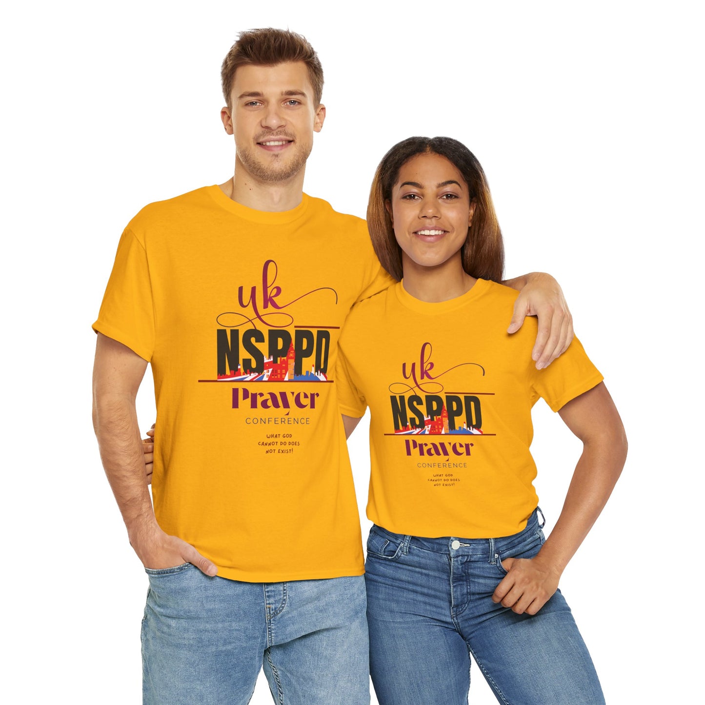 NSPPD UK Prayer Conference Unisex Heavy Cotton Tee,
