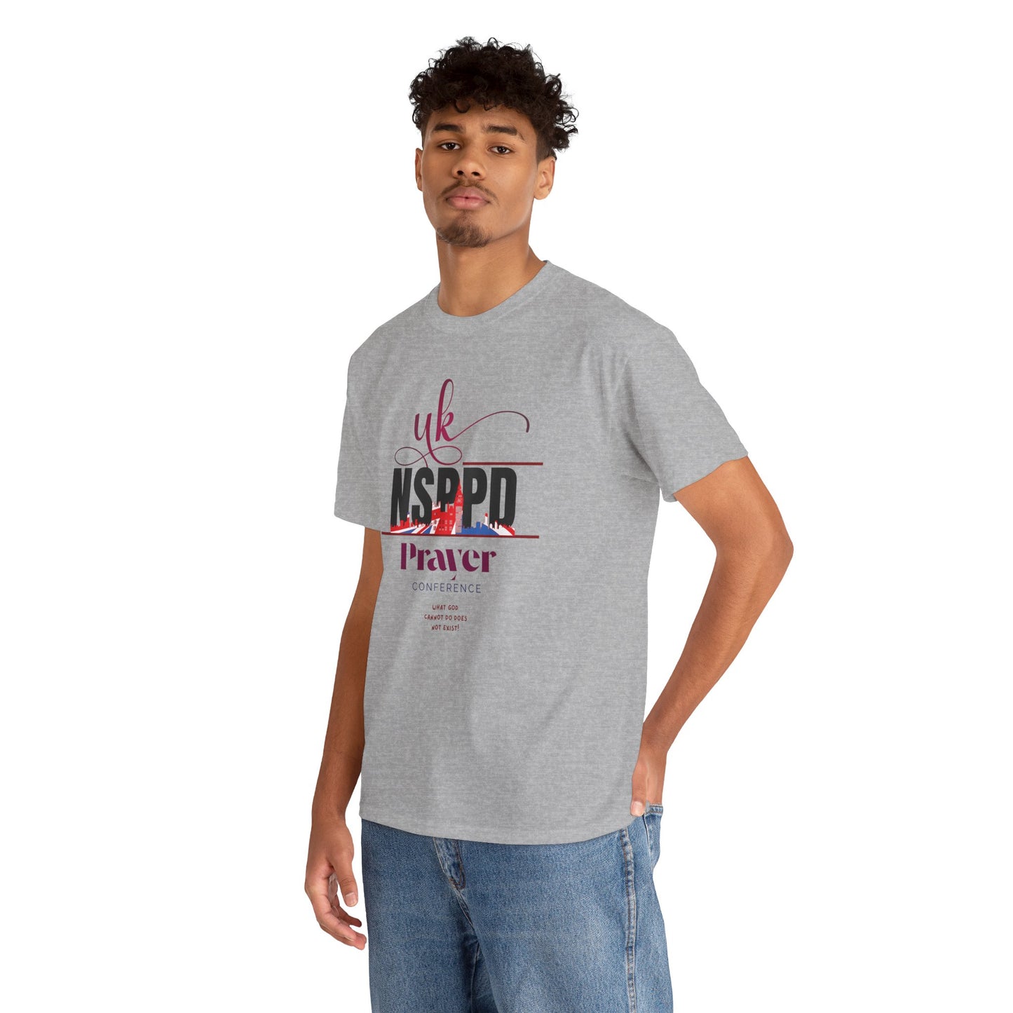 NSPPD UK Prayer Conference Unisex Heavy Cotton Tee,