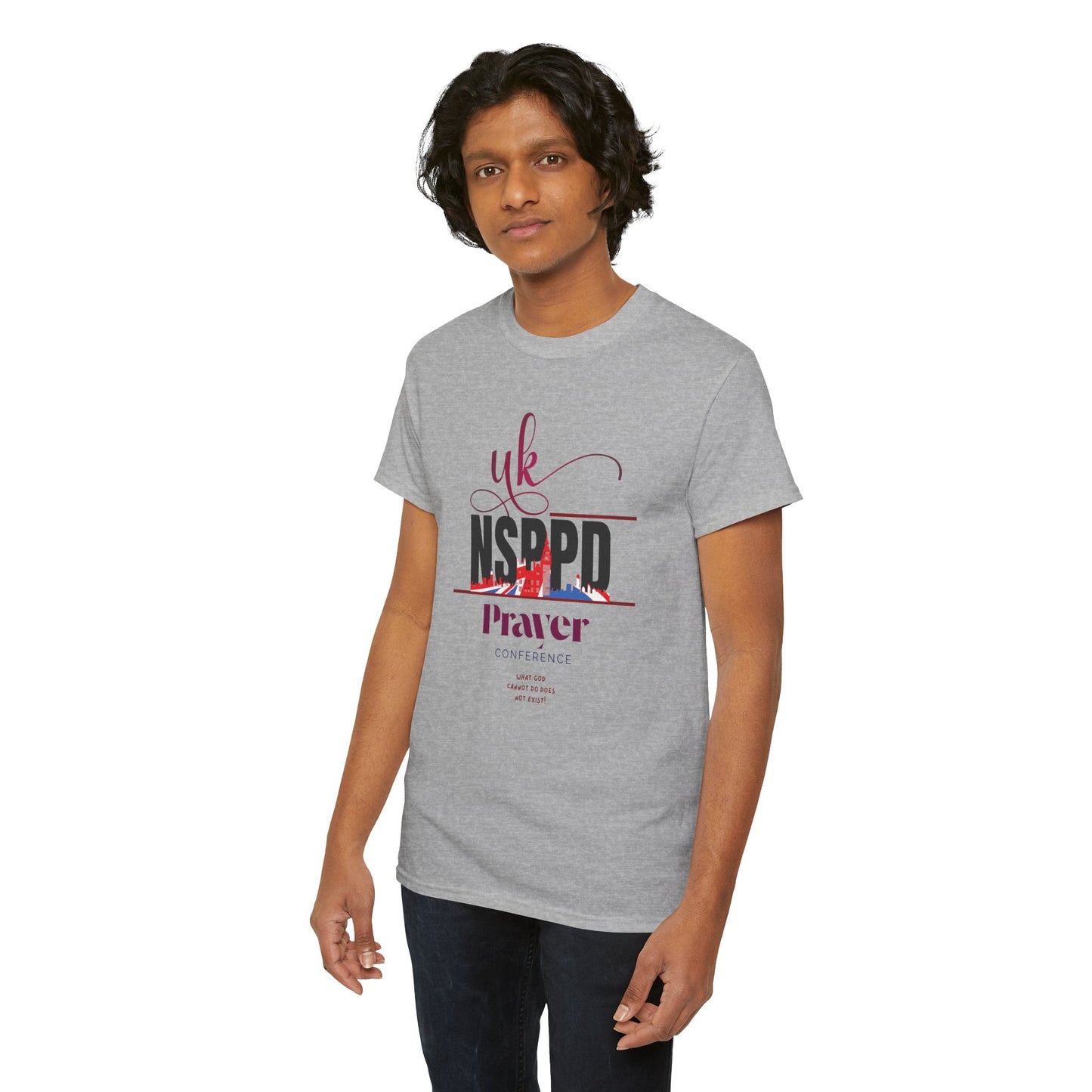 NSPPD UK Prayer Conference Unisex Heavy Cotton Tee,