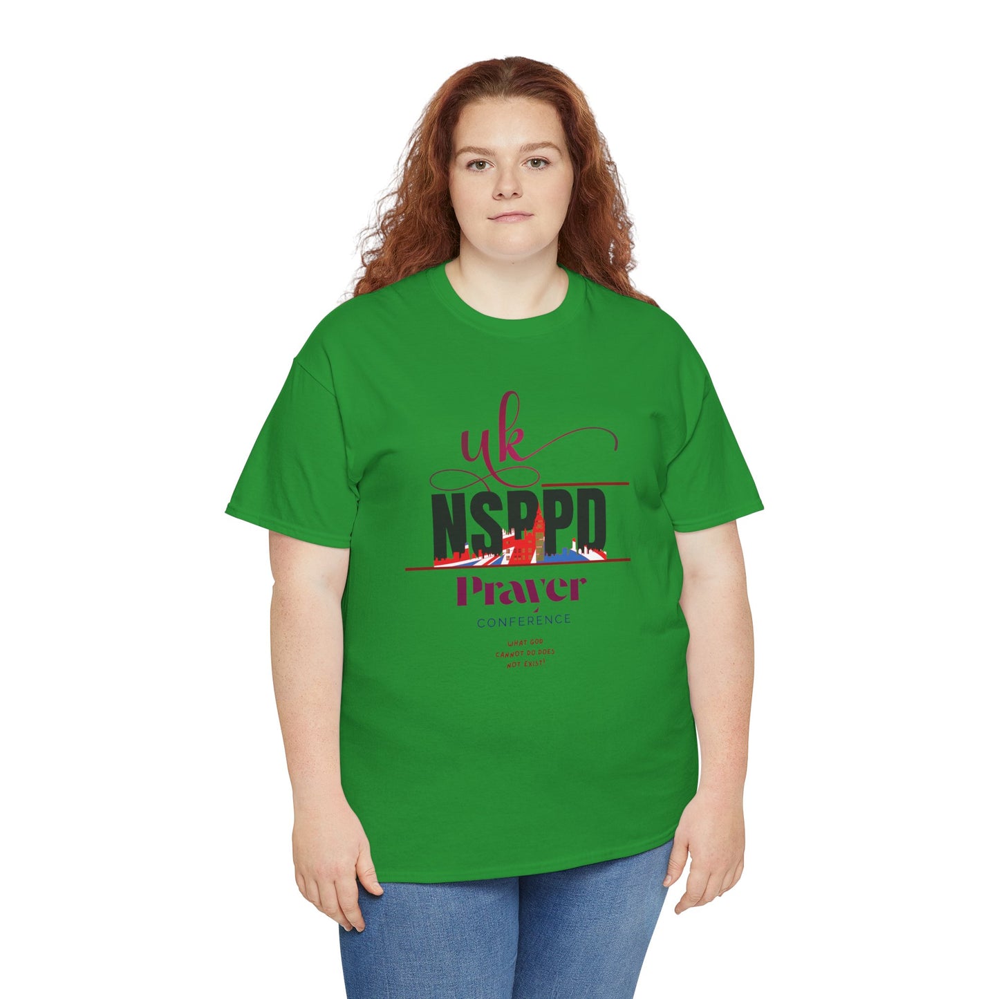 NSPPD UK Prayer Conference Unisex Heavy Cotton Tee,