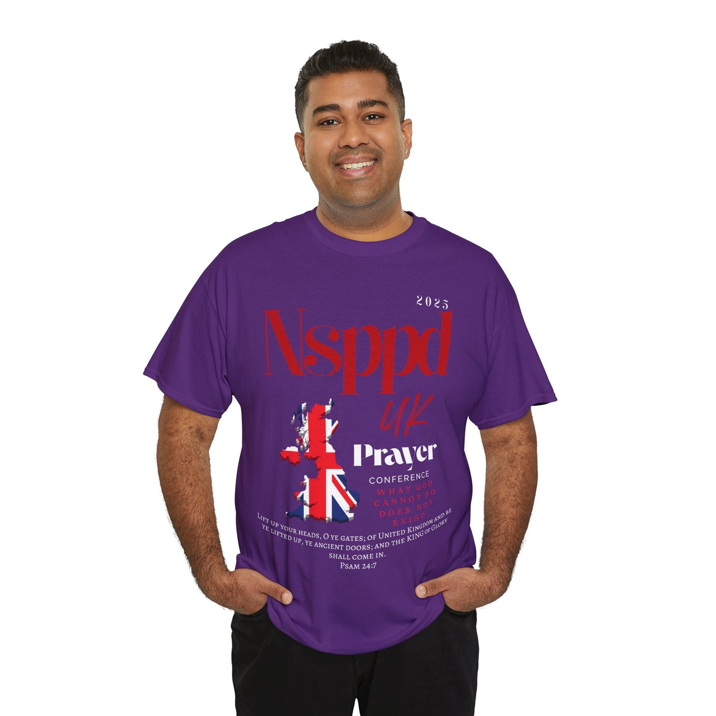 NSPPD UK Prayer Conference Unisex Heavy Cotton Tee