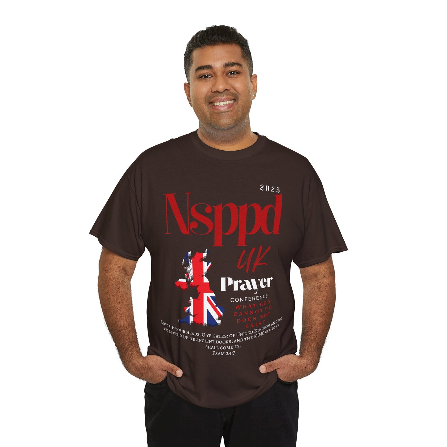 NSPPD UK Prayer Conference Unisex Heavy Cotton Tee