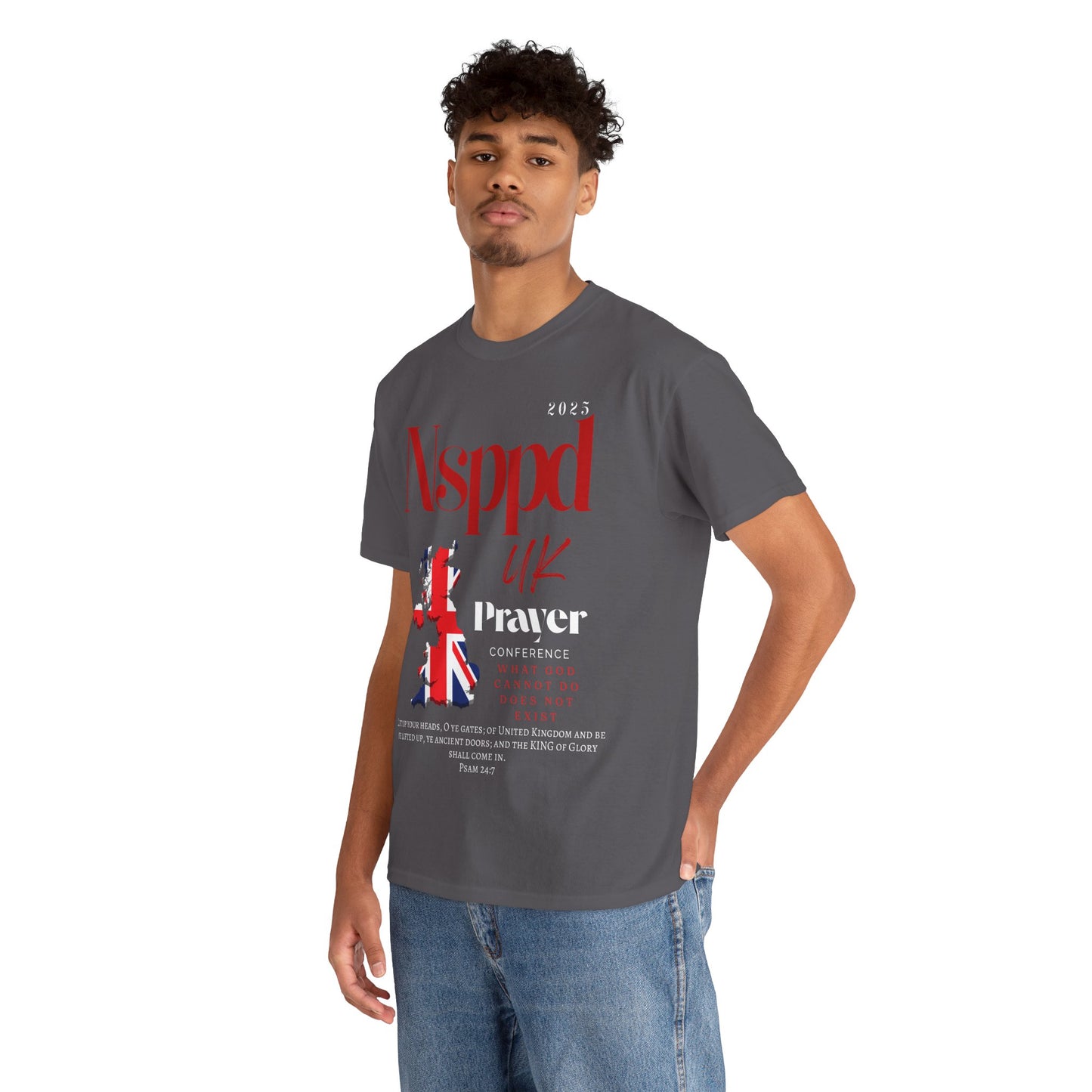 NSPPD UK Prayer Conference Unisex Heavy Cotton Tee