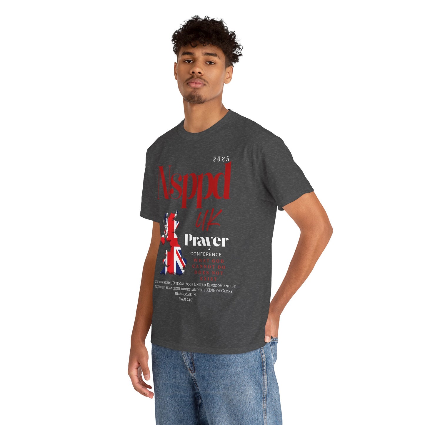 NSPPD UK Prayer Conference Unisex Heavy Cotton Tee
