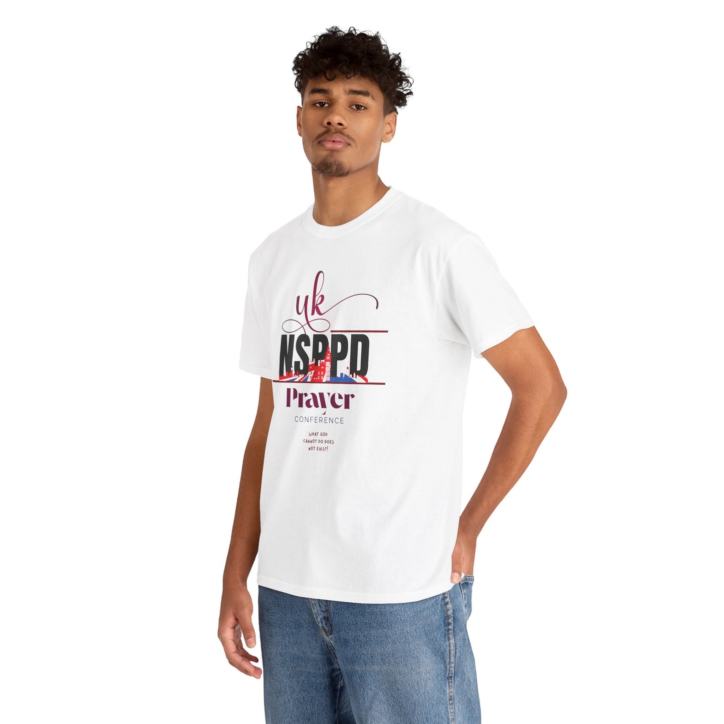 NSPPD UK Prayer Conference Unisex Heavy Cotton Tee,