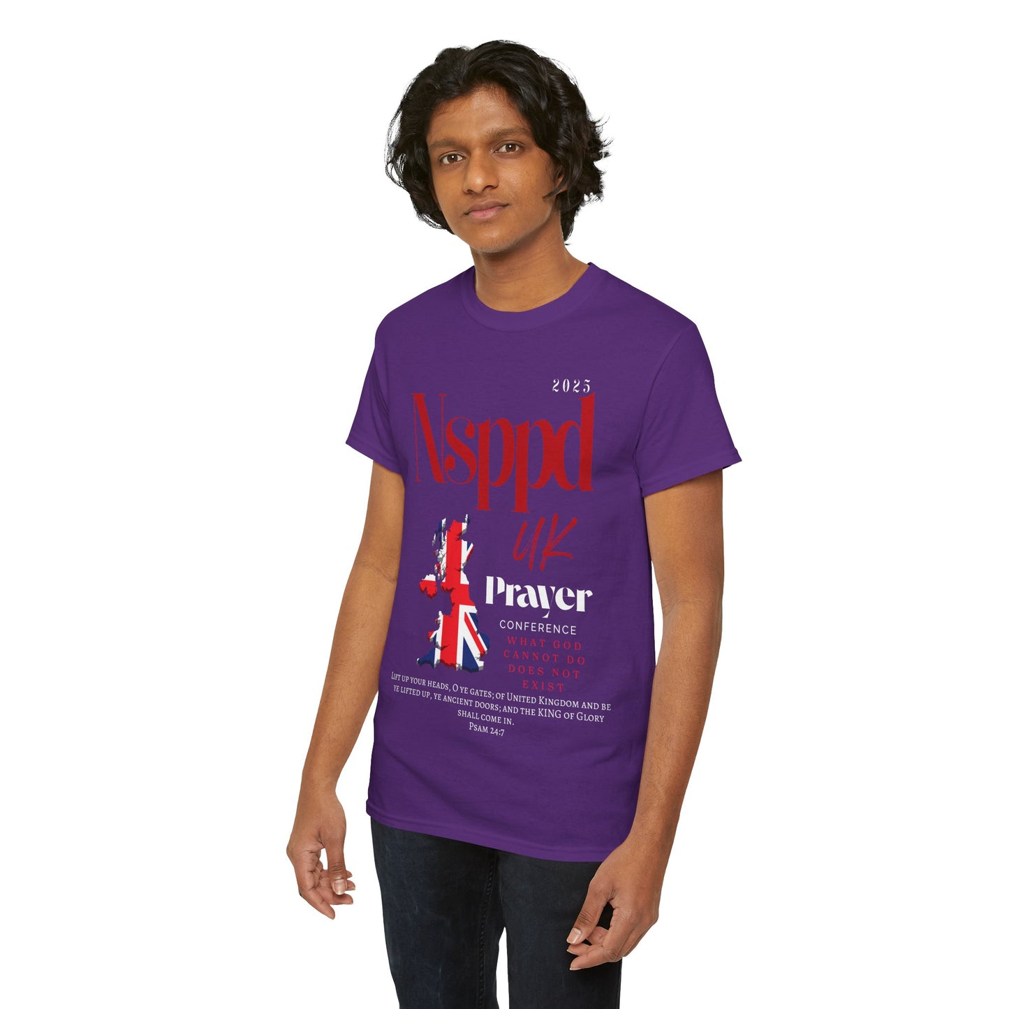 NSPPD UK Prayer Conference Unisex Heavy Cotton Tee
