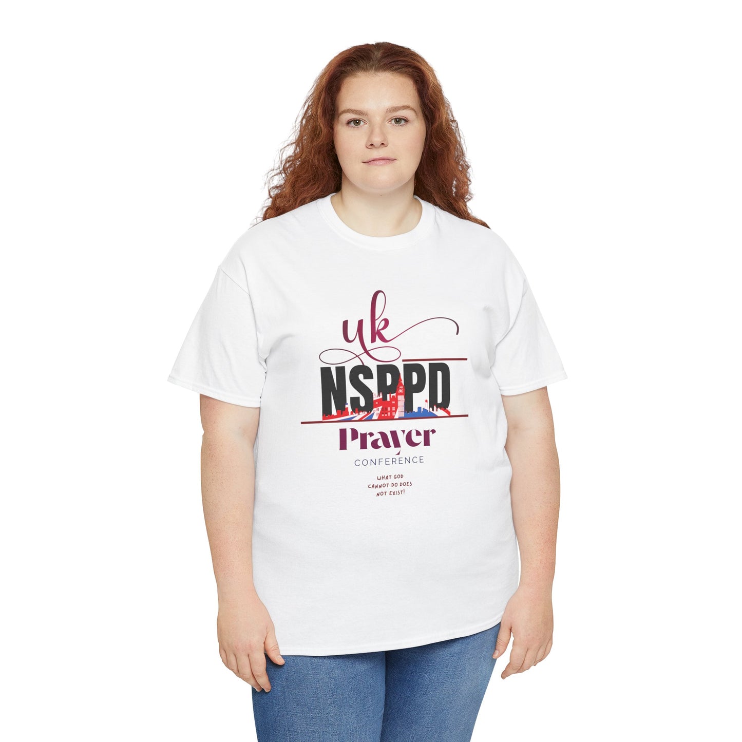 NSPPD UK Prayer Conference Unisex Heavy Cotton Tee,