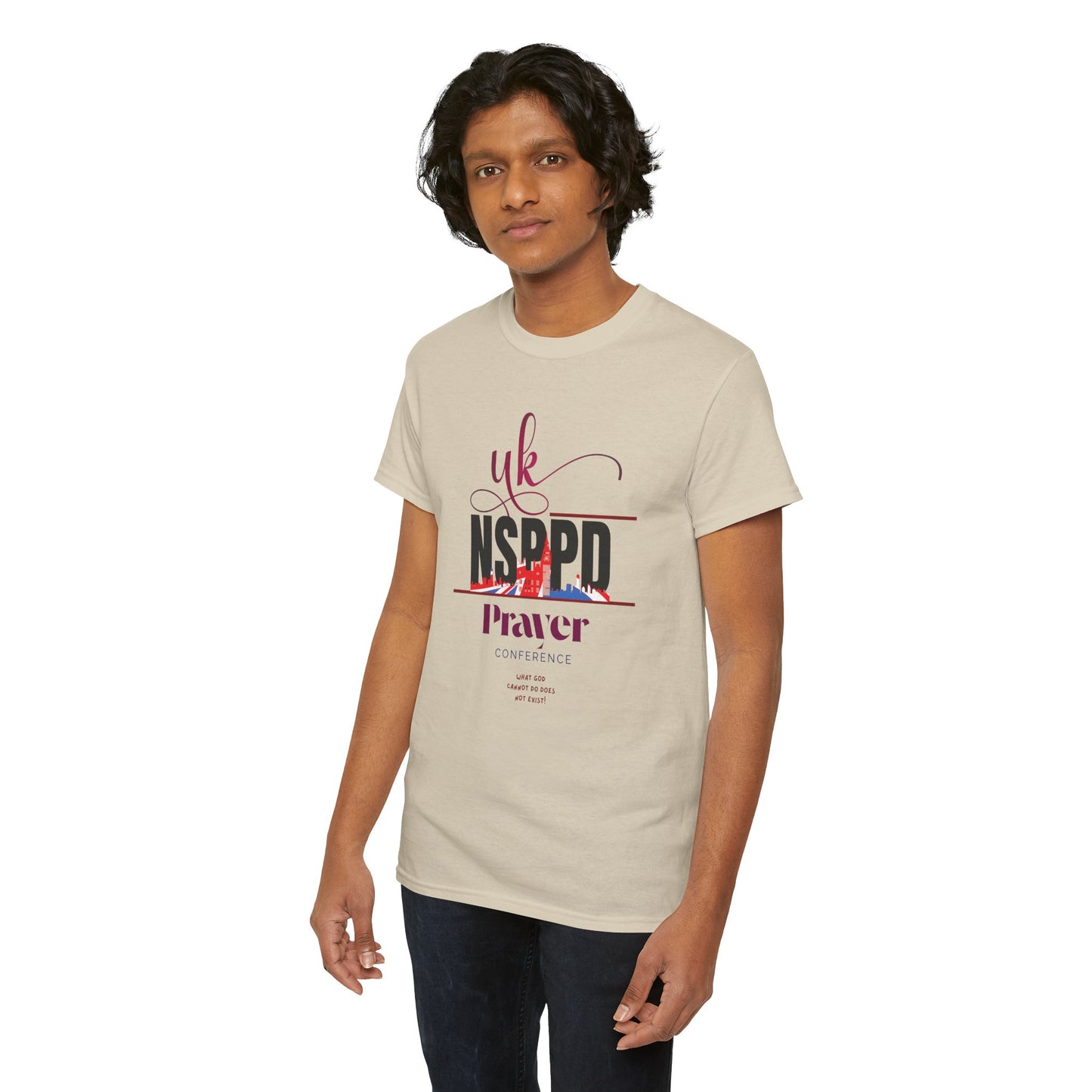 NSPPD UK Prayer Conference Unisex Heavy Cotton Tee,
