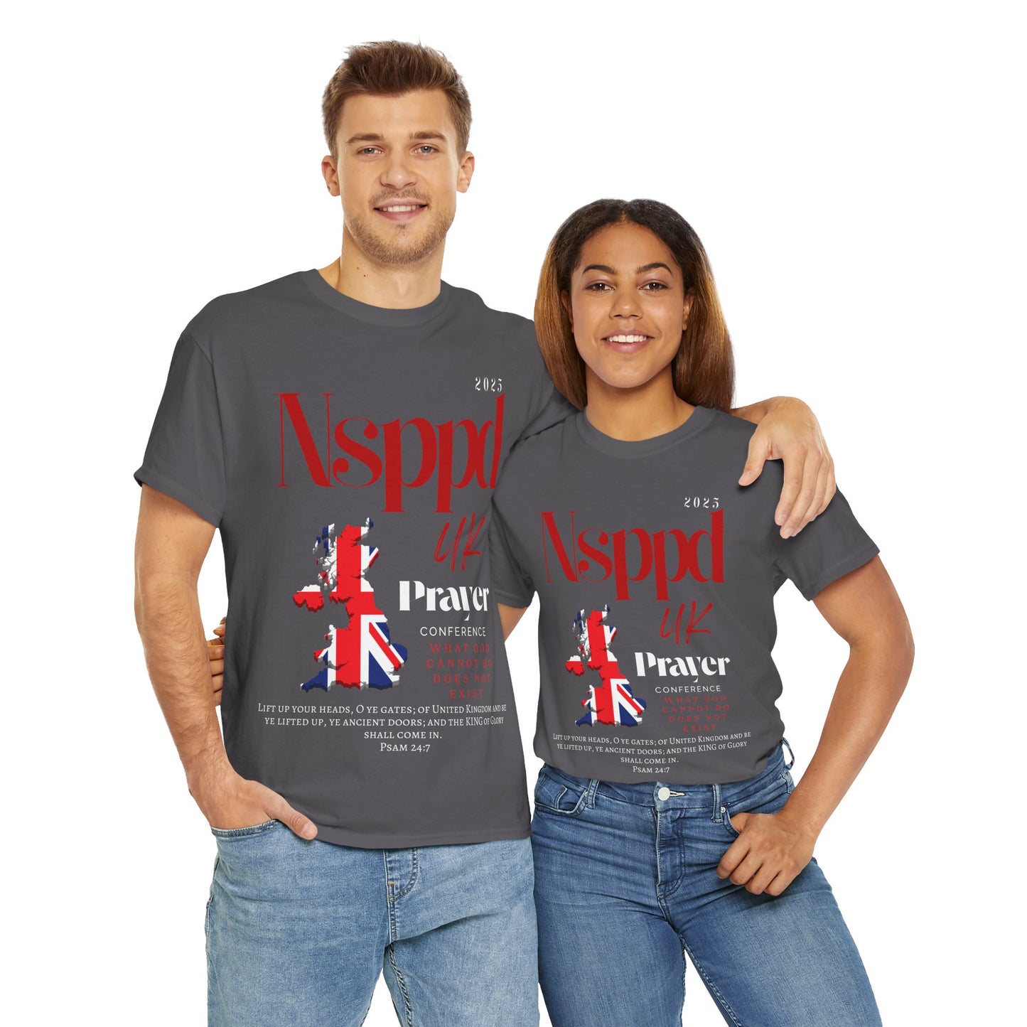 NSPPD UK Prayer Conference Unisex Heavy Cotton Tee