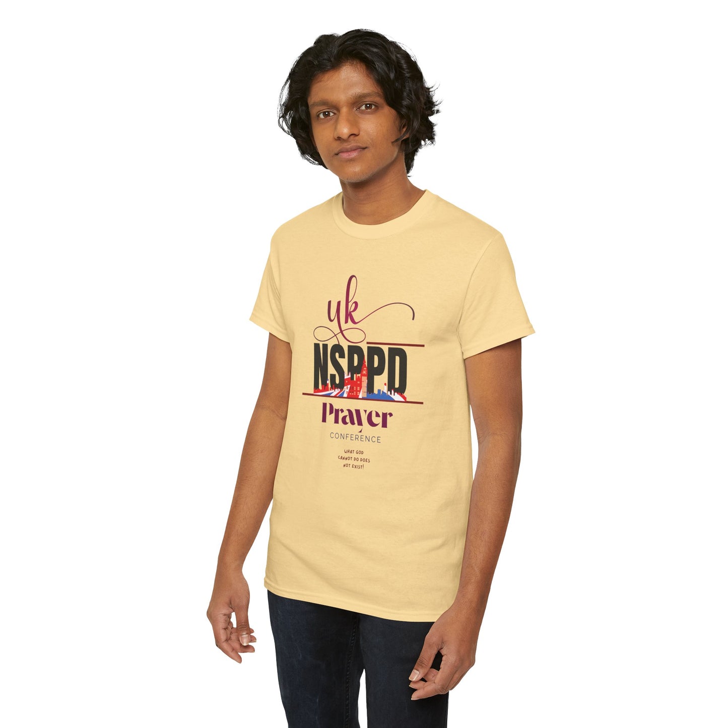 NSPPD UK Prayer Conference Unisex Heavy Cotton Tee,