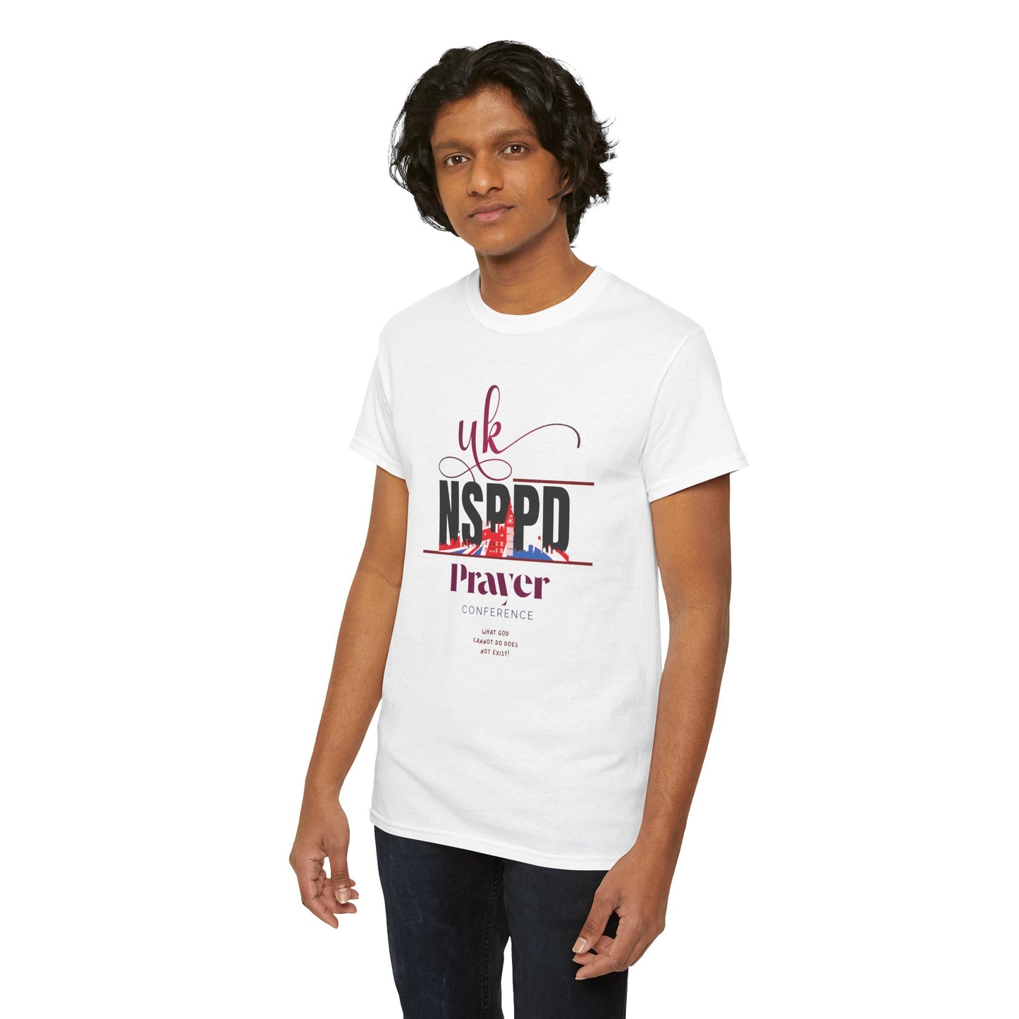 NSPPD UK Prayer Conference Unisex Heavy Cotton Tee,