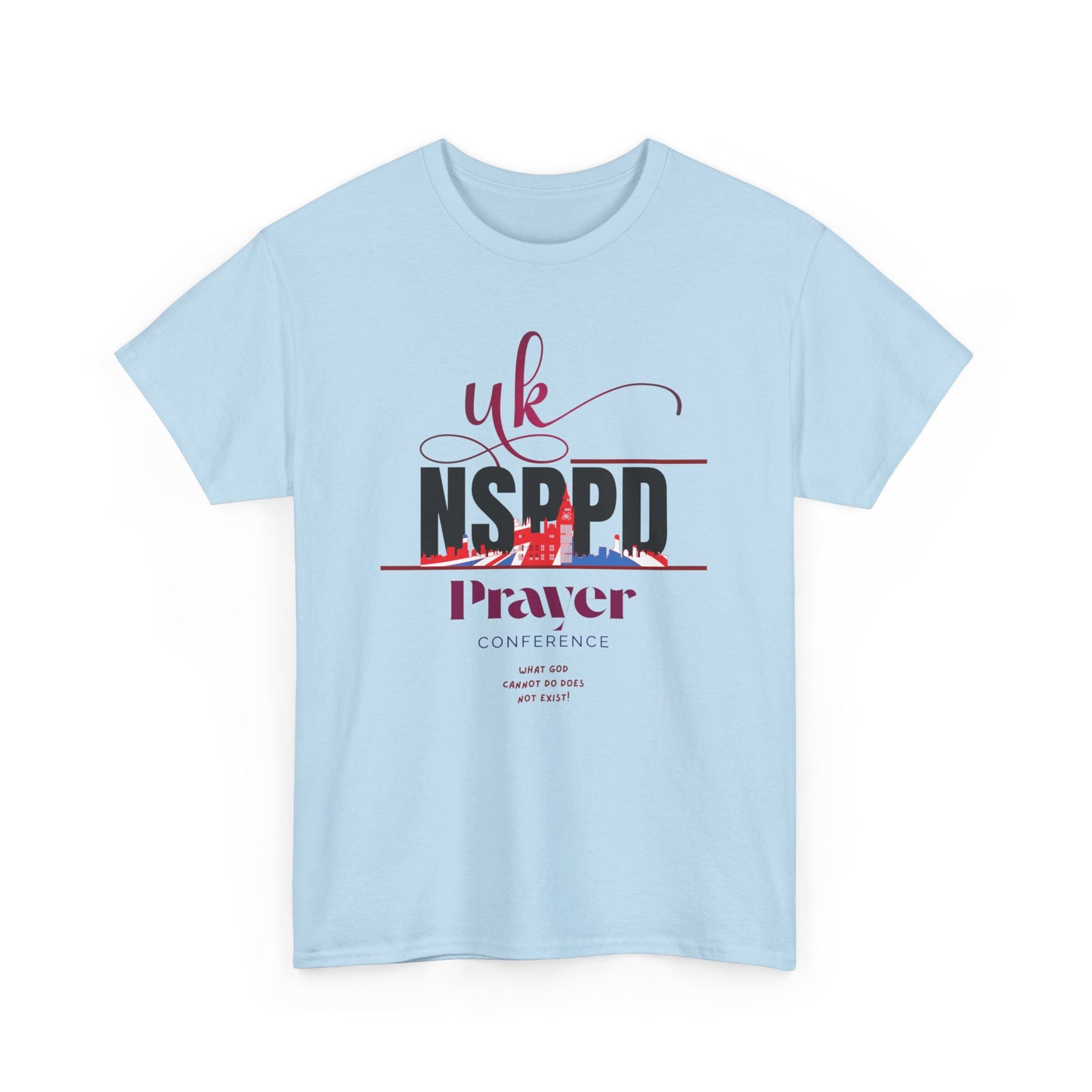 NSPPD UK Prayer Conference Unisex Heavy Cotton Tee,