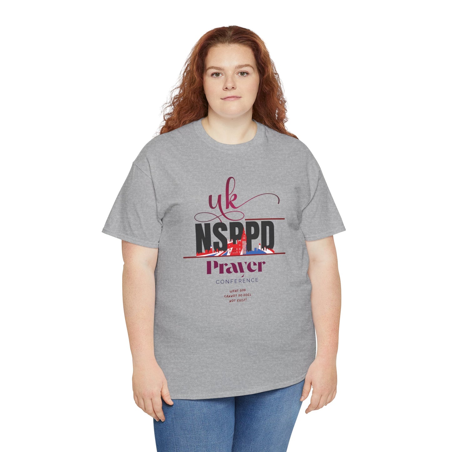 NSPPD UK Prayer Conference Unisex Heavy Cotton Tee,