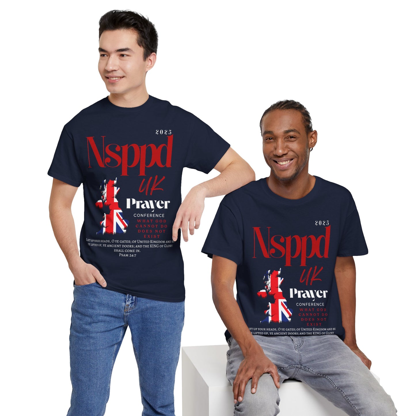 NSPPD UK Prayer Conference Unisex Heavy Cotton Tee