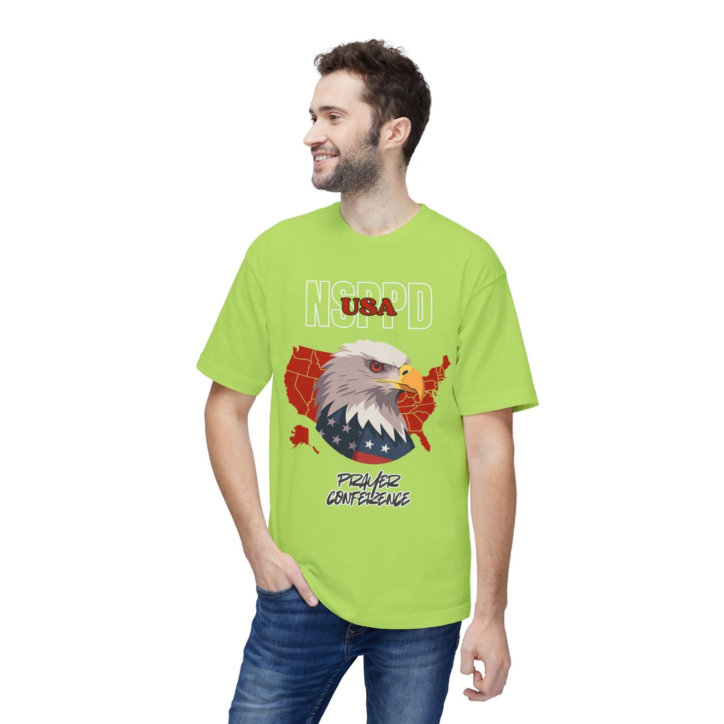 What God Cannot Do Does Not Exist" – Unisex Midweight T-shirt, Made in US