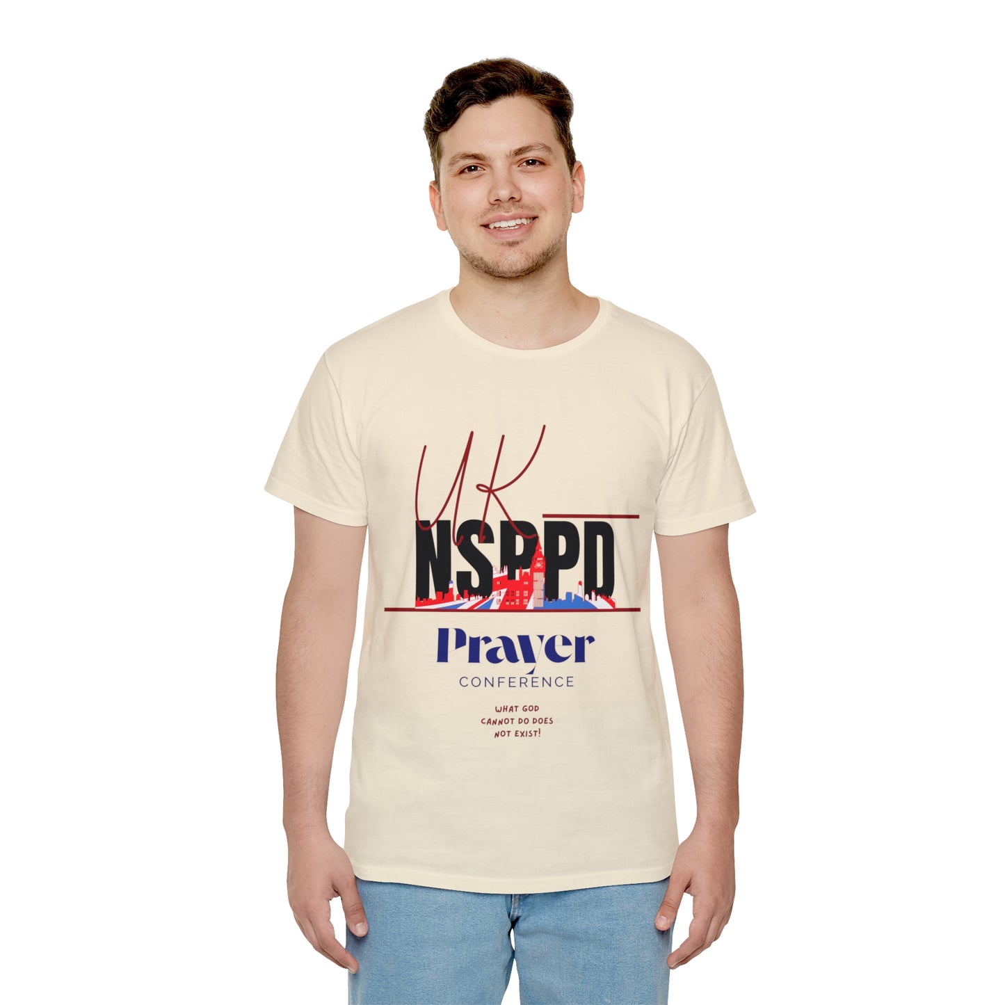 NSPPD UK Prayer Conference 2025 – Official Unisex Rocker T-Shirt