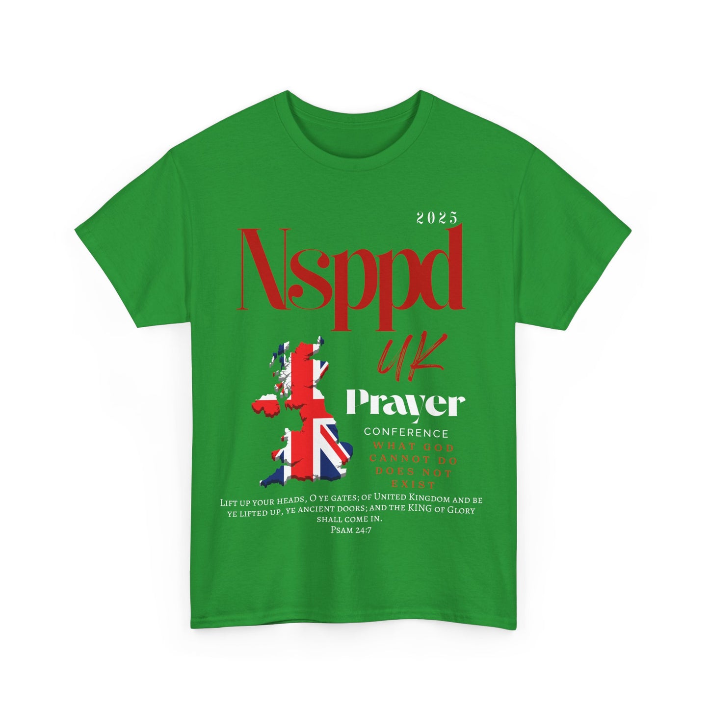 NSPPD UK Prayer Conference Unisex Heavy Cotton Tee