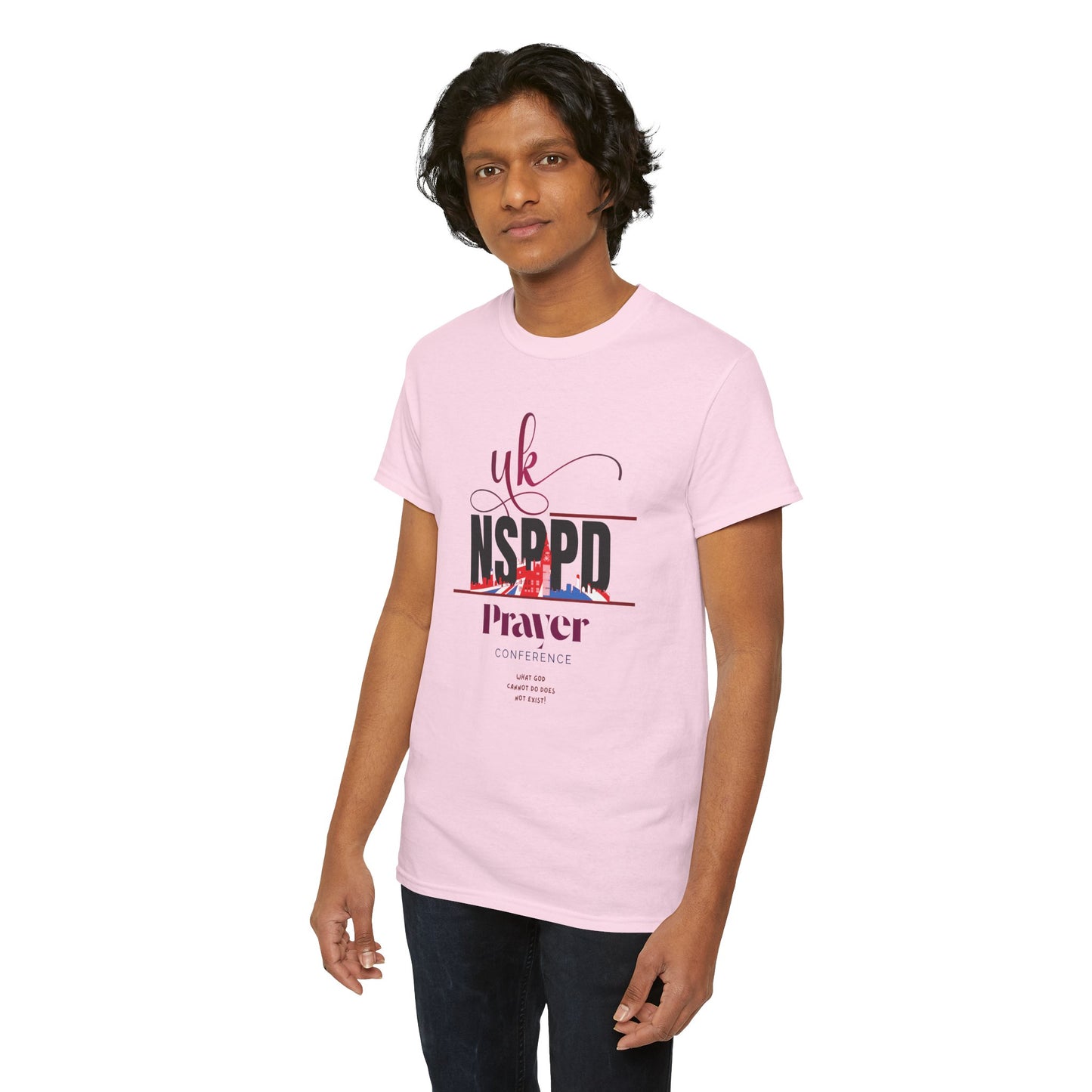 NSPPD UK Prayer Conference Unisex Heavy Cotton Tee,