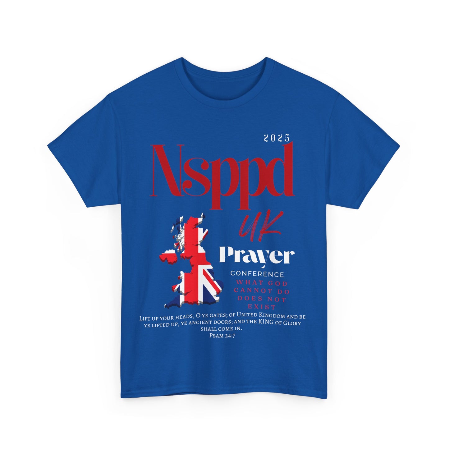 NSPPD UK Prayer Conference Unisex Heavy Cotton Tee