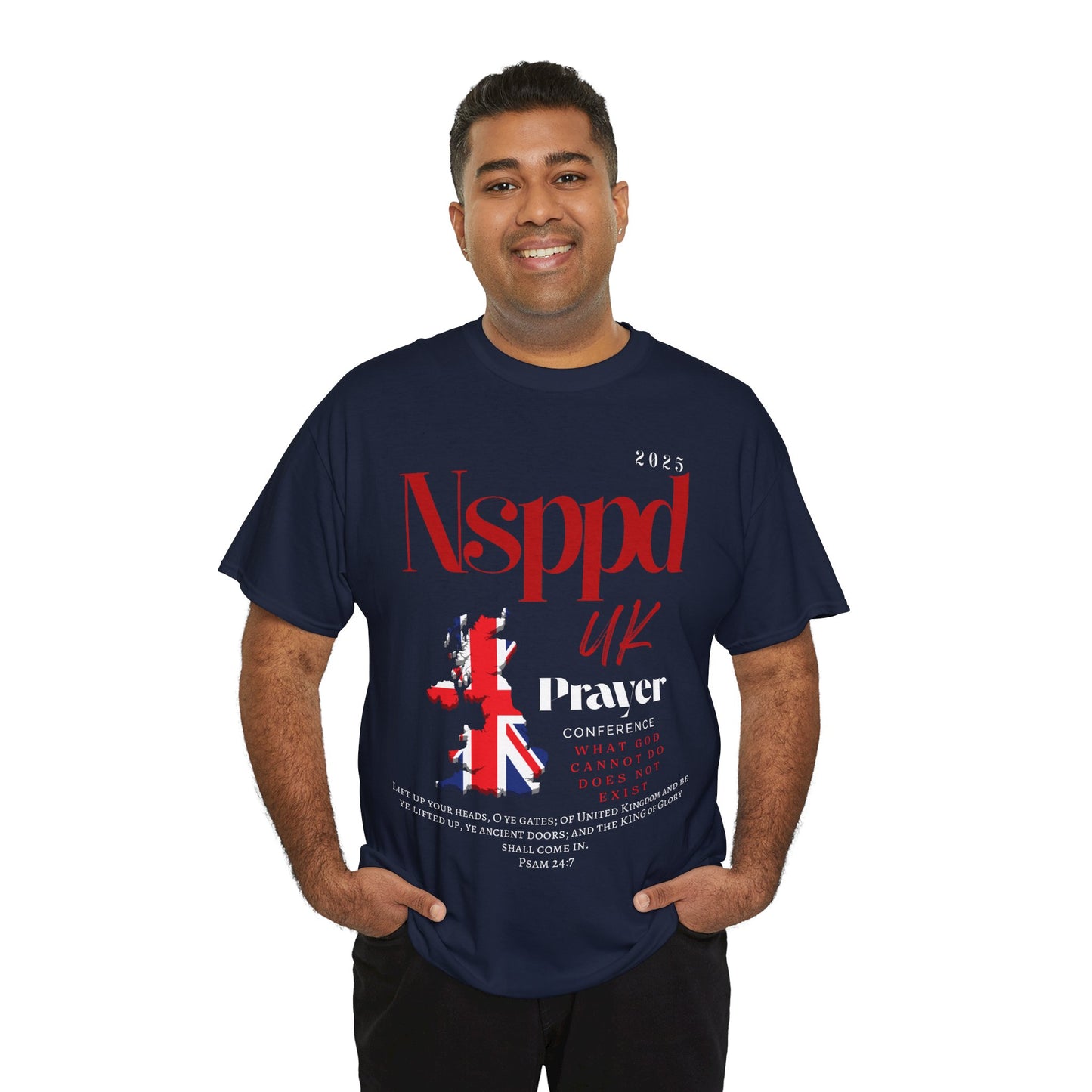 NSPPD UK Prayer Conference Unisex Heavy Cotton Tee