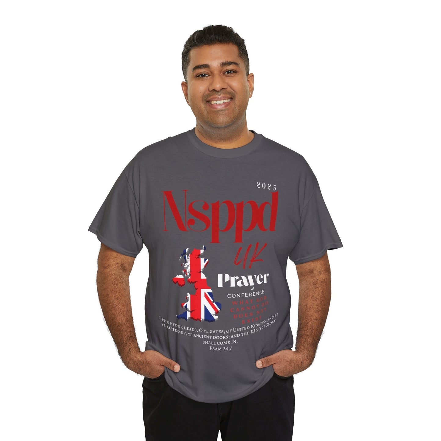NSPPD UK Prayer Conference Unisex Heavy Cotton Tee