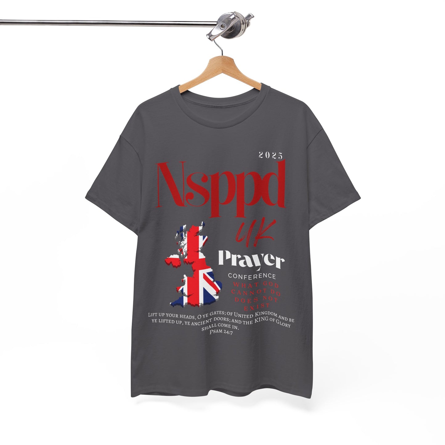 NSPPD UK Prayer Conference Unisex Heavy Cotton Tee