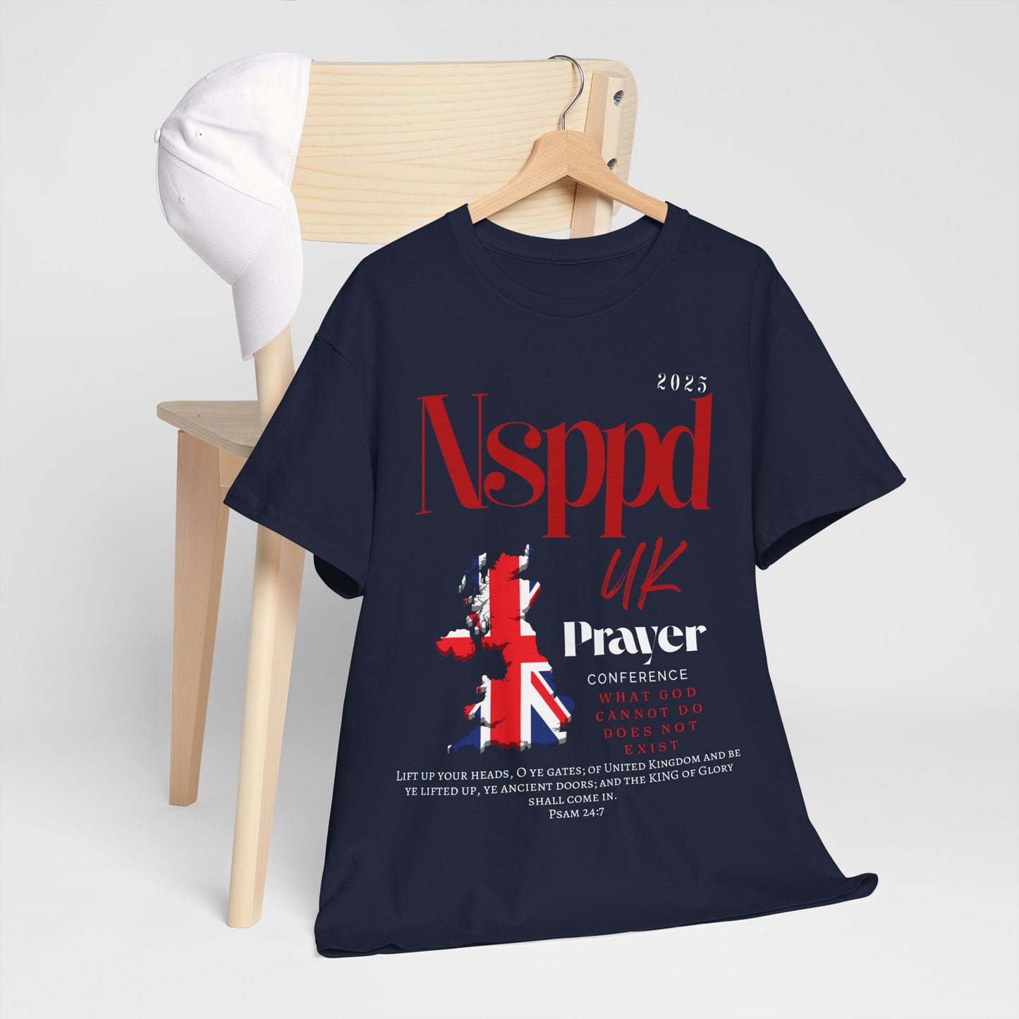 NSPPD UK Prayer Conference Unisex Heavy Cotton Tee