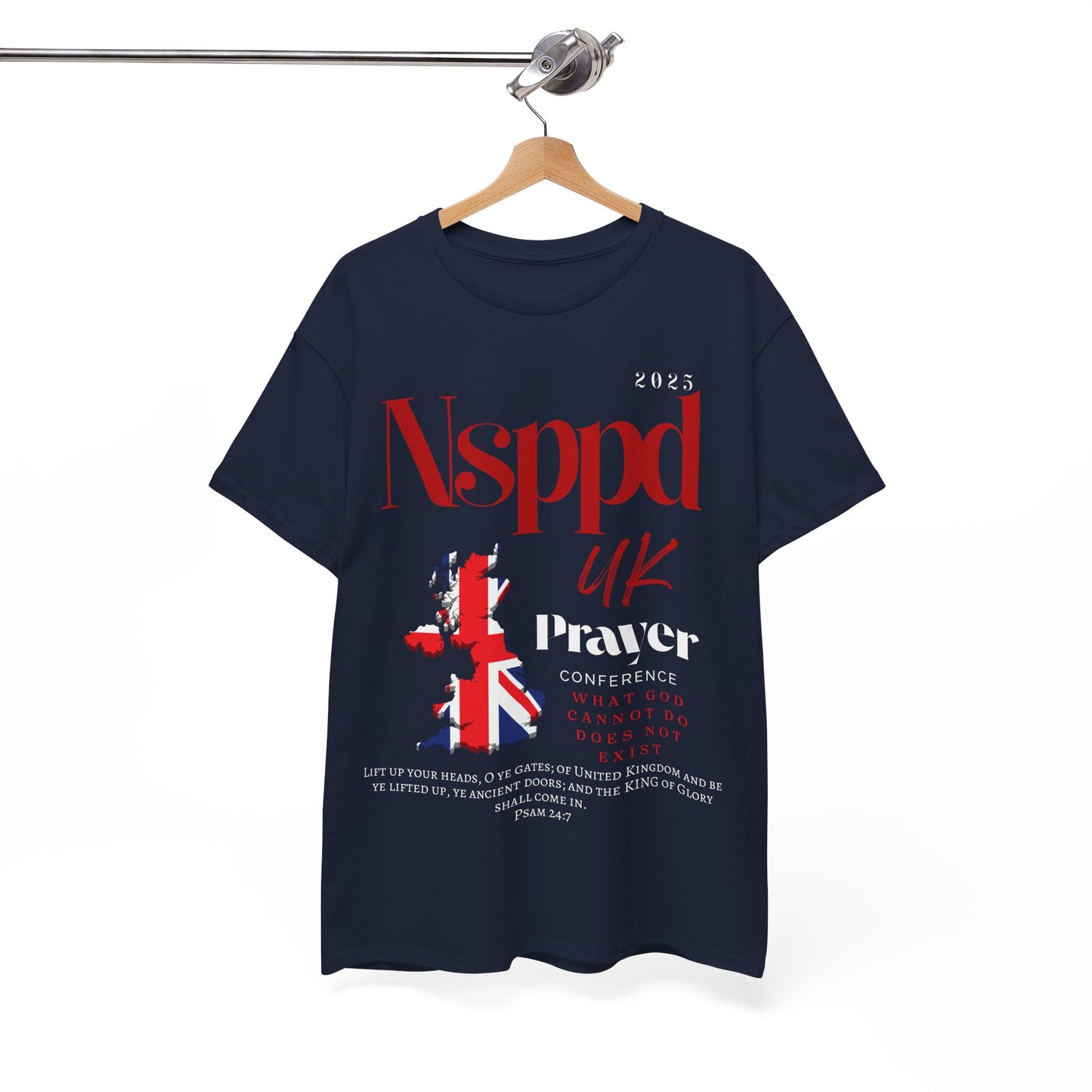 NSPPD UK Prayer Conference Unisex Heavy Cotton Tee