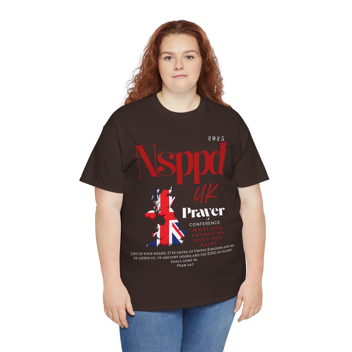 NSPPD UK Prayer Conference Unisex Heavy Cotton Tee
