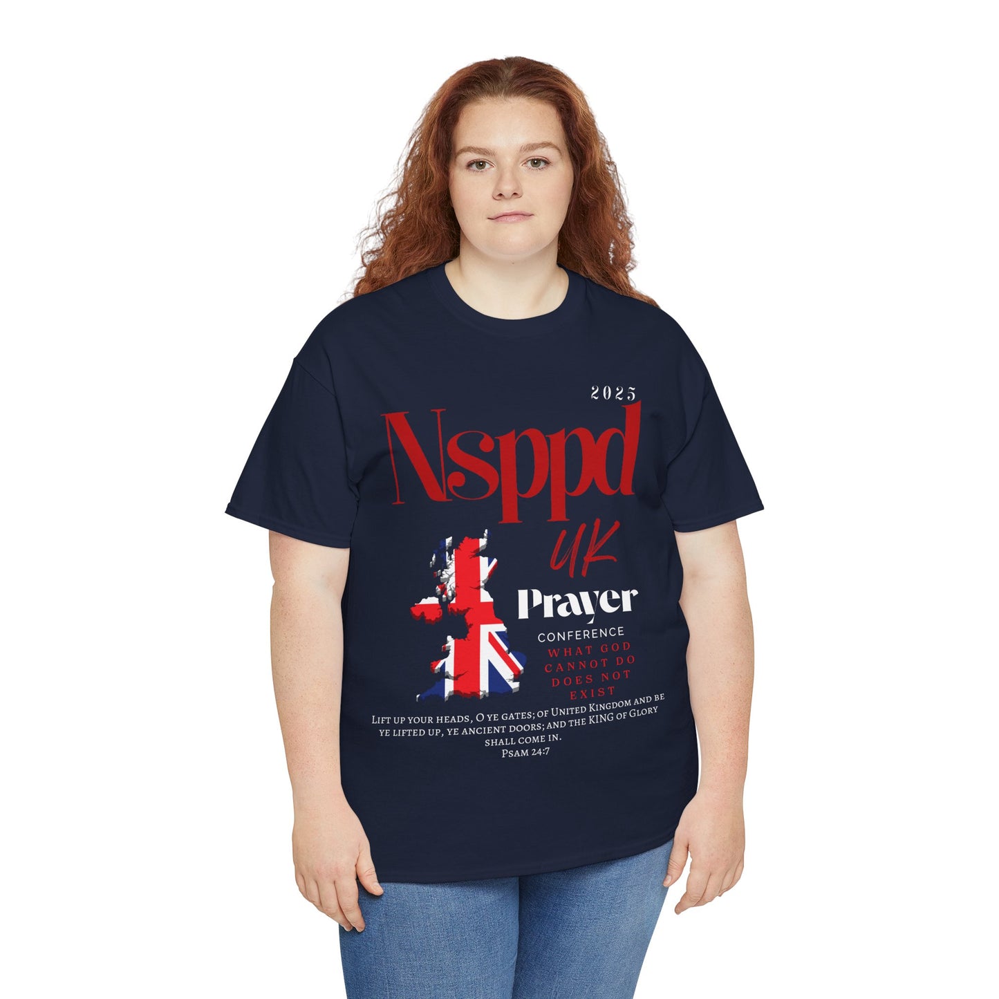 NSPPD UK Prayer Conference Unisex Heavy Cotton Tee