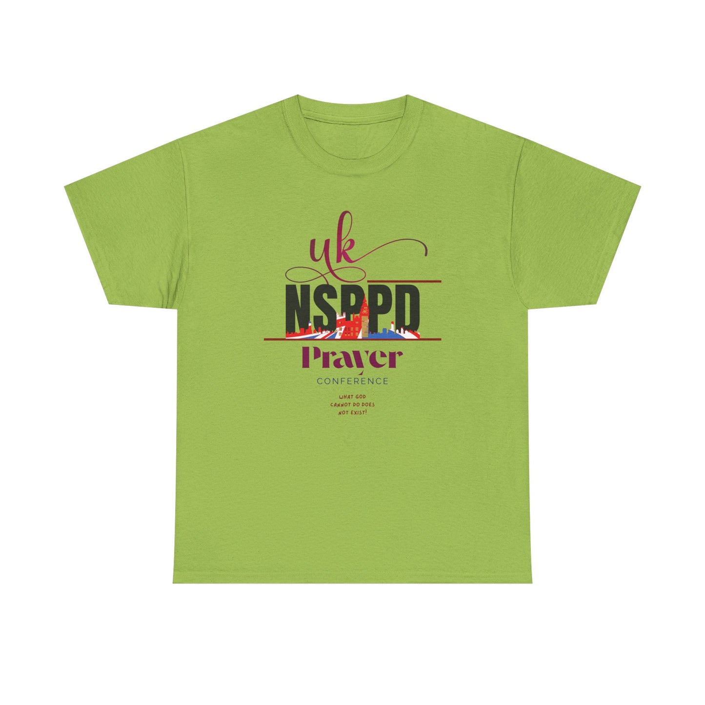 NSPPD UK Prayer Conference Unisex Heavy Cotton Tee,