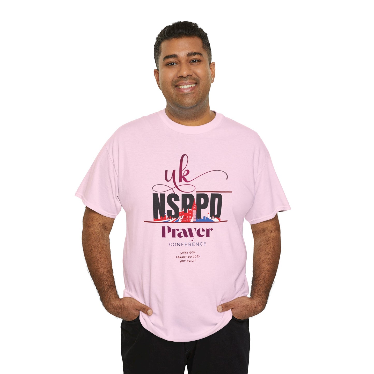 NSPPD UK Prayer Conference Unisex Heavy Cotton Tee,
