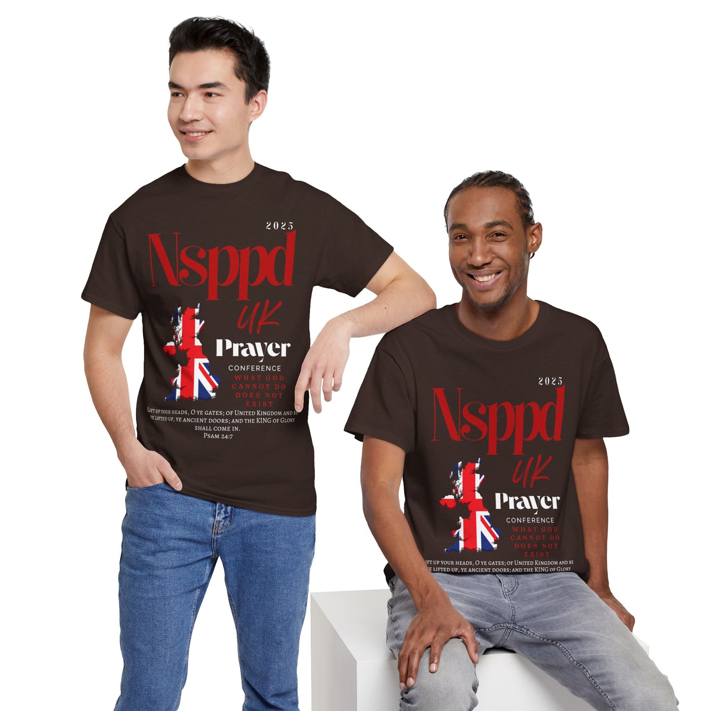NSPPD UK Prayer Conference Unisex Heavy Cotton Tee