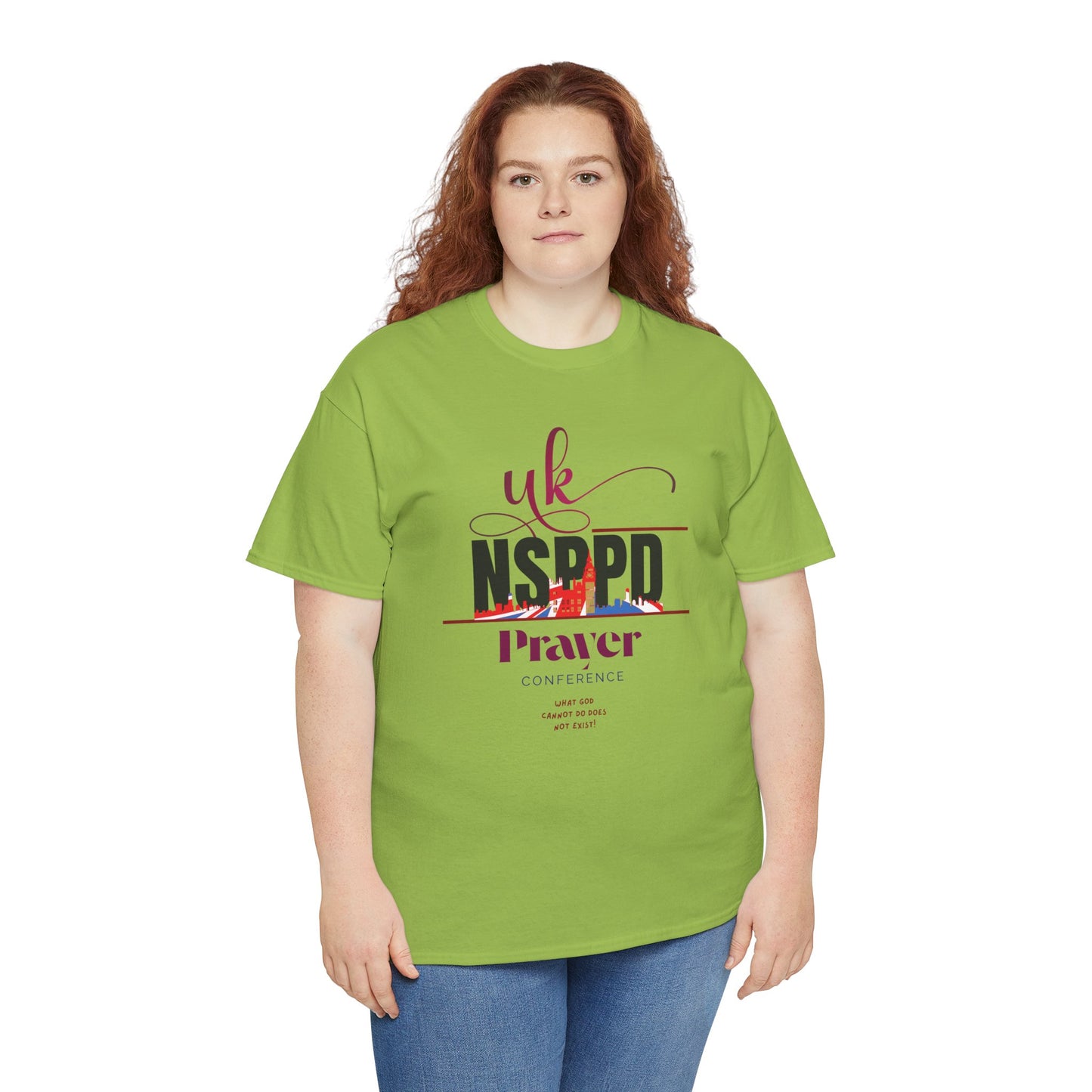 NSPPD UK Prayer Conference Unisex Heavy Cotton Tee,