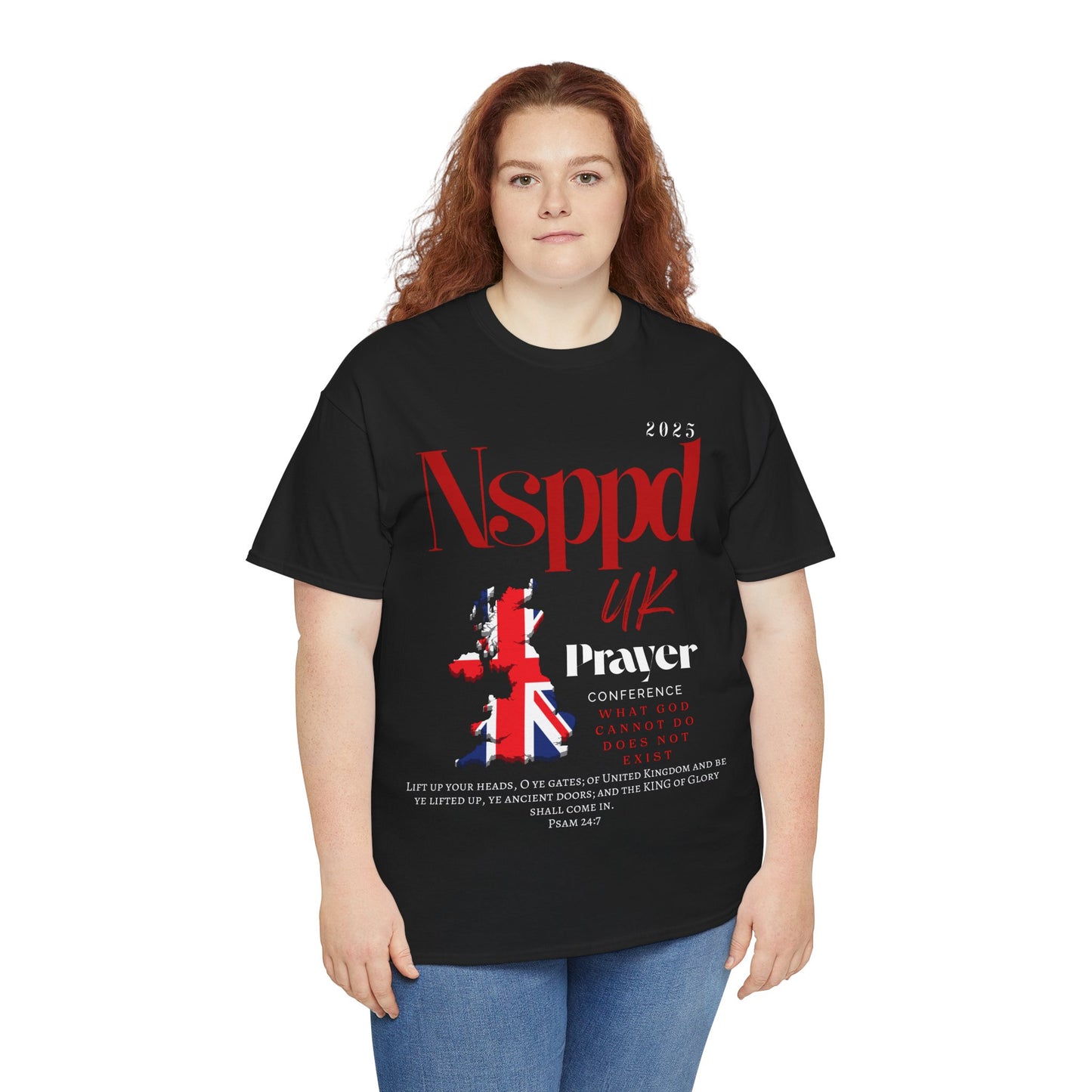 NSPPD UK Prayer Conference Unisex Heavy Cotton Tee