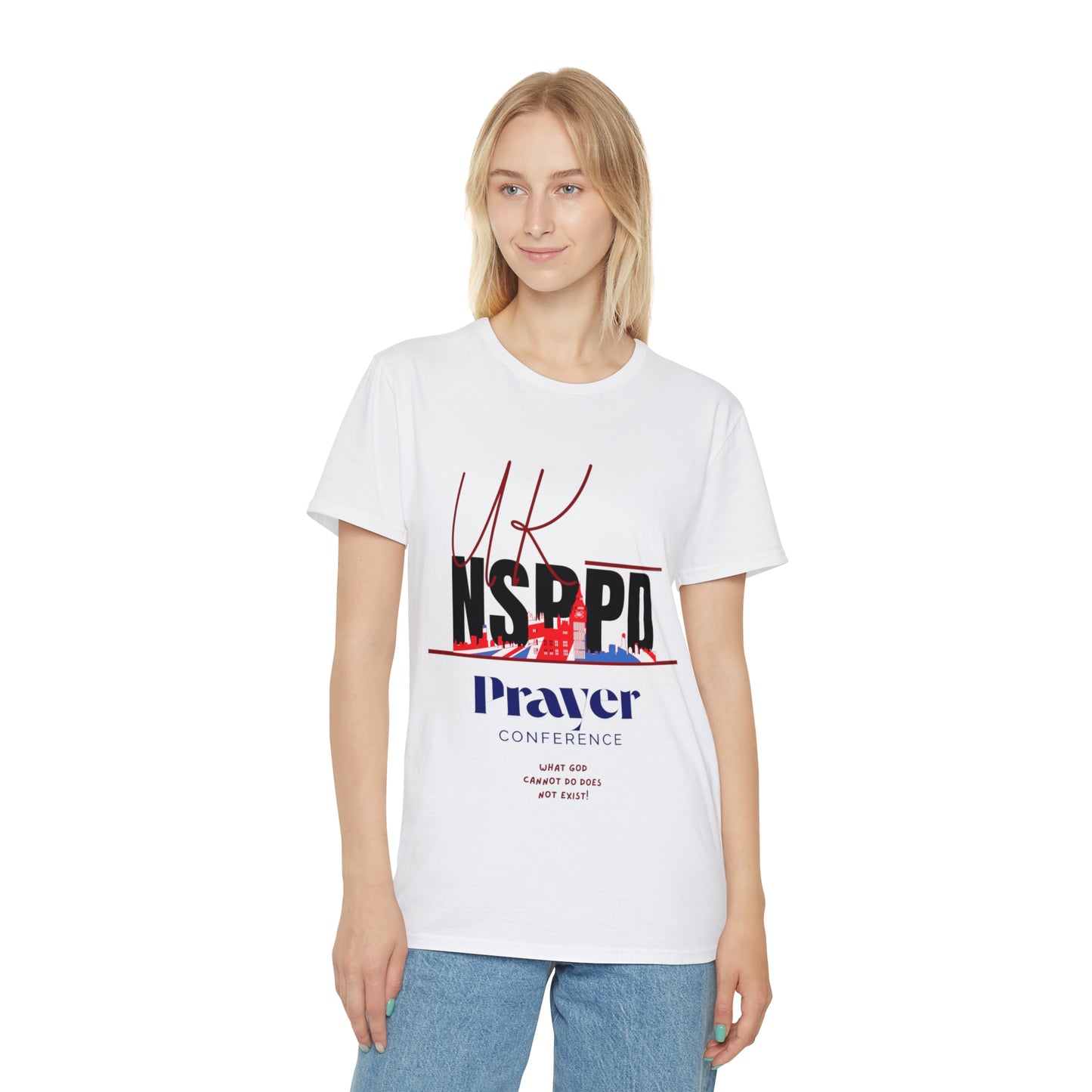 NSPPD UK Prayer Conference 2025 – Official Unisex Rocker T-Shirt