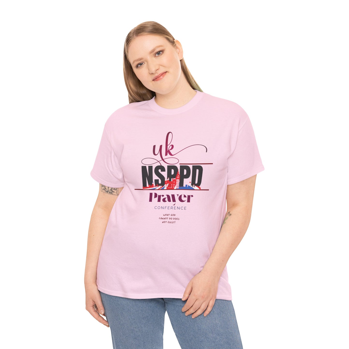 NSPPD UK Prayer Conference Unisex Heavy Cotton Tee,