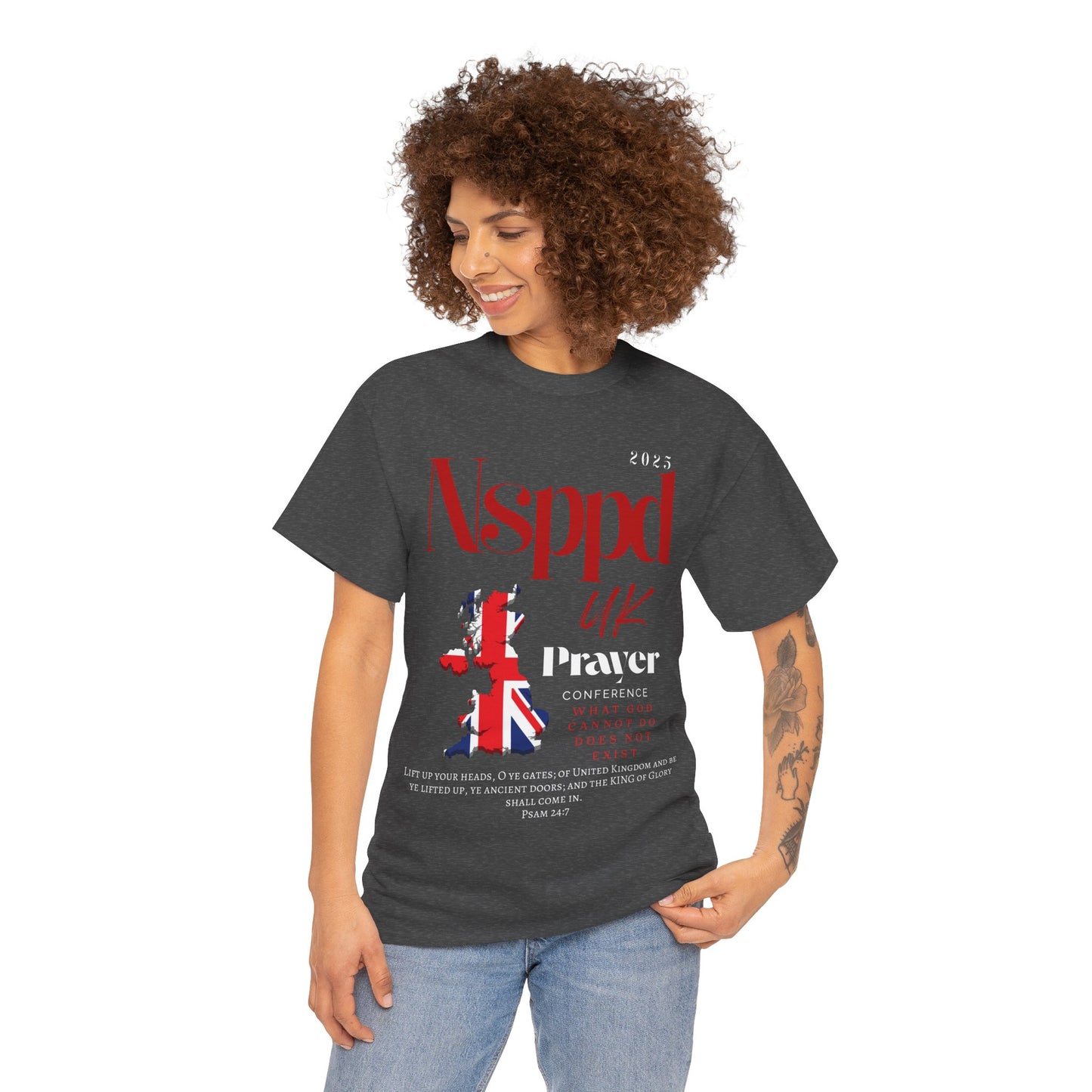 NSPPD UK Prayer Conference Unisex Heavy Cotton Tee