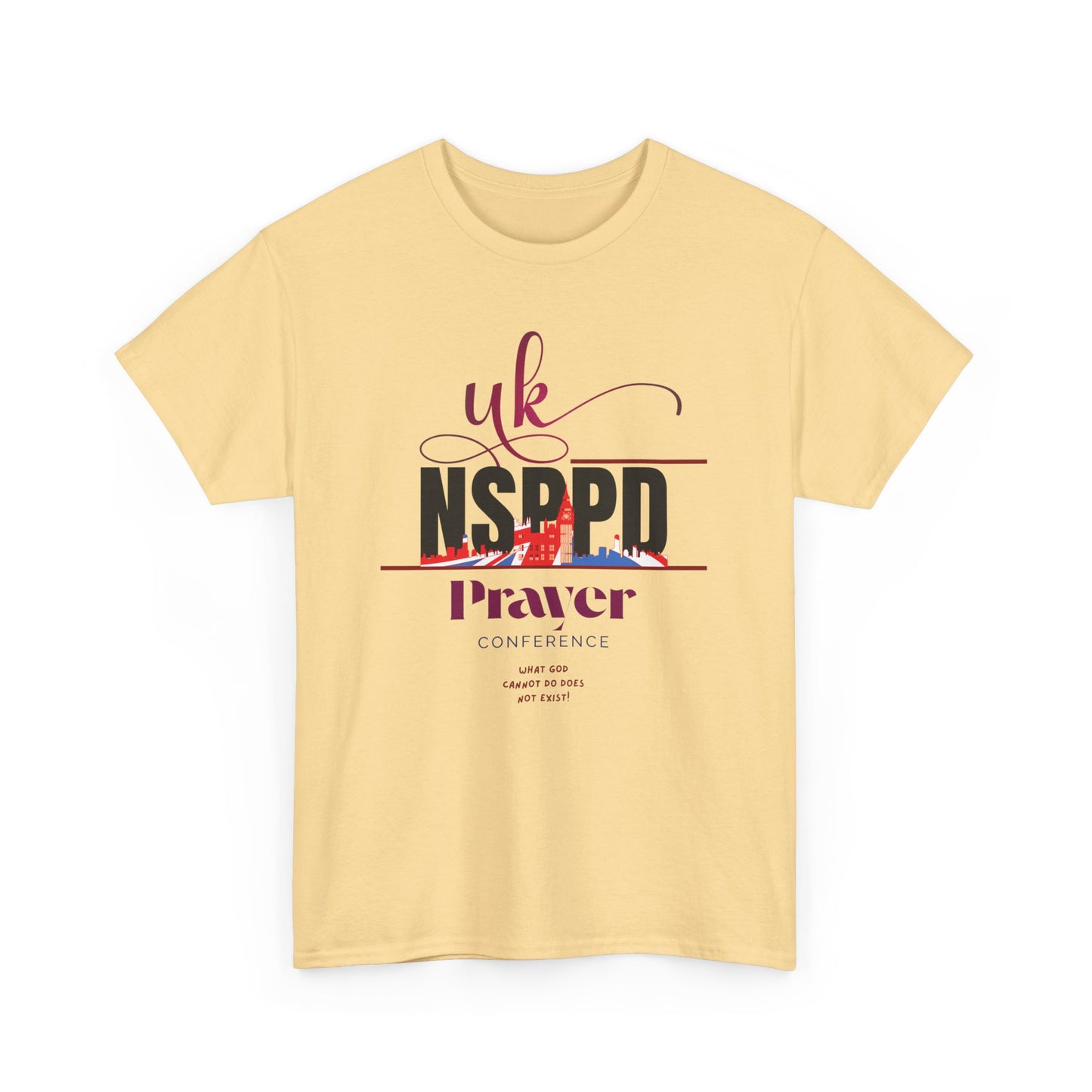 NSPPD UK Prayer Conference Unisex Heavy Cotton Tee,