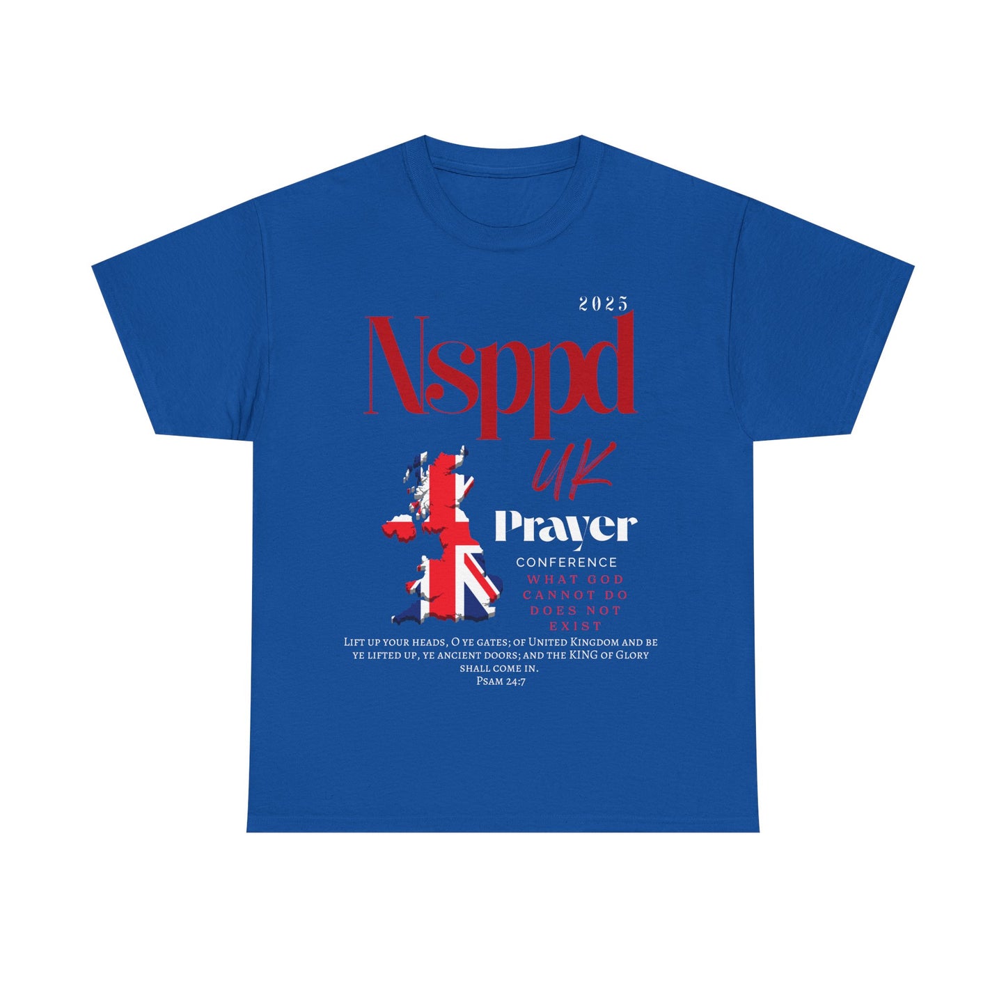 NSPPD UK Prayer Conference Unisex Heavy Cotton Tee