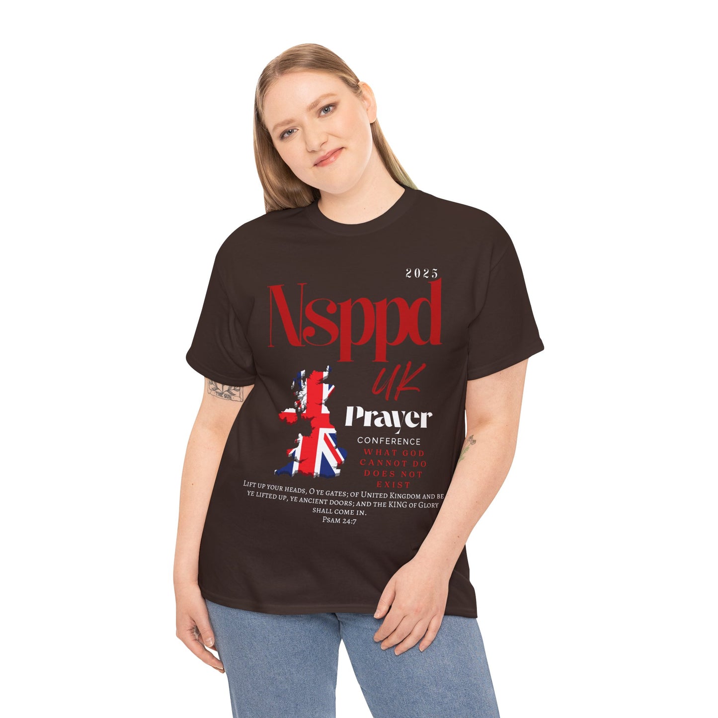 NSPPD UK Prayer Conference Unisex Heavy Cotton Tee