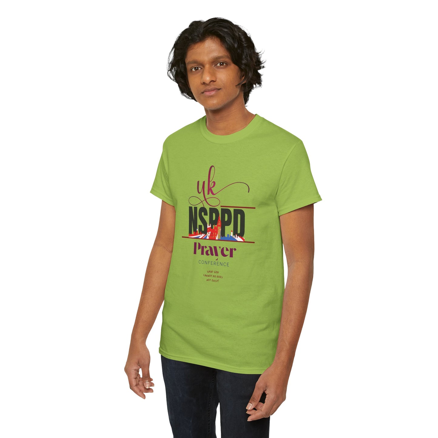 NSPPD UK Prayer Conference Unisex Heavy Cotton Tee,