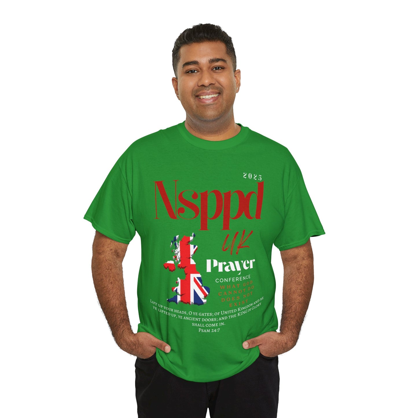 NSPPD UK Prayer Conference Unisex Heavy Cotton Tee