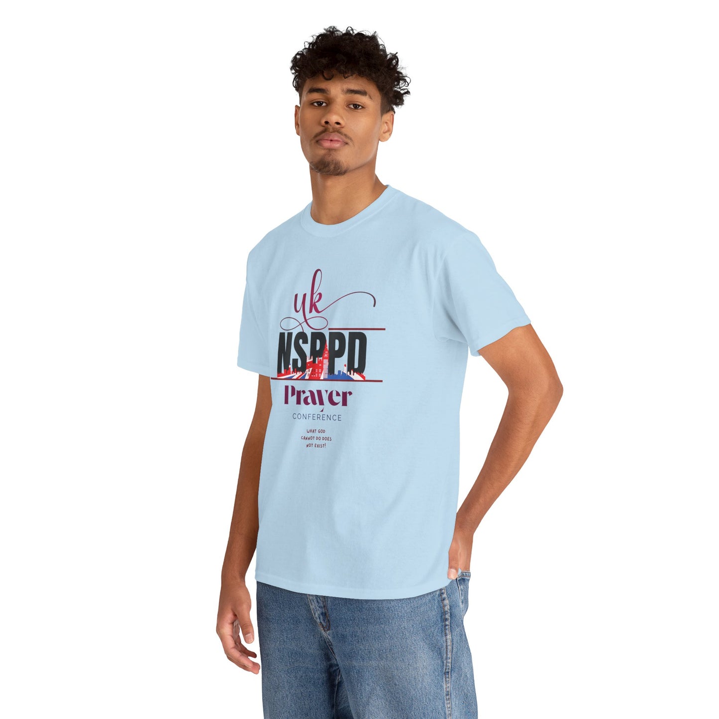 NSPPD UK Prayer Conference Unisex Heavy Cotton Tee,