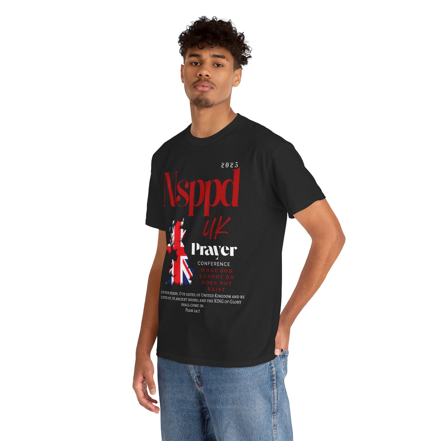 NSPPD UK Prayer Conference Unisex Heavy Cotton Tee