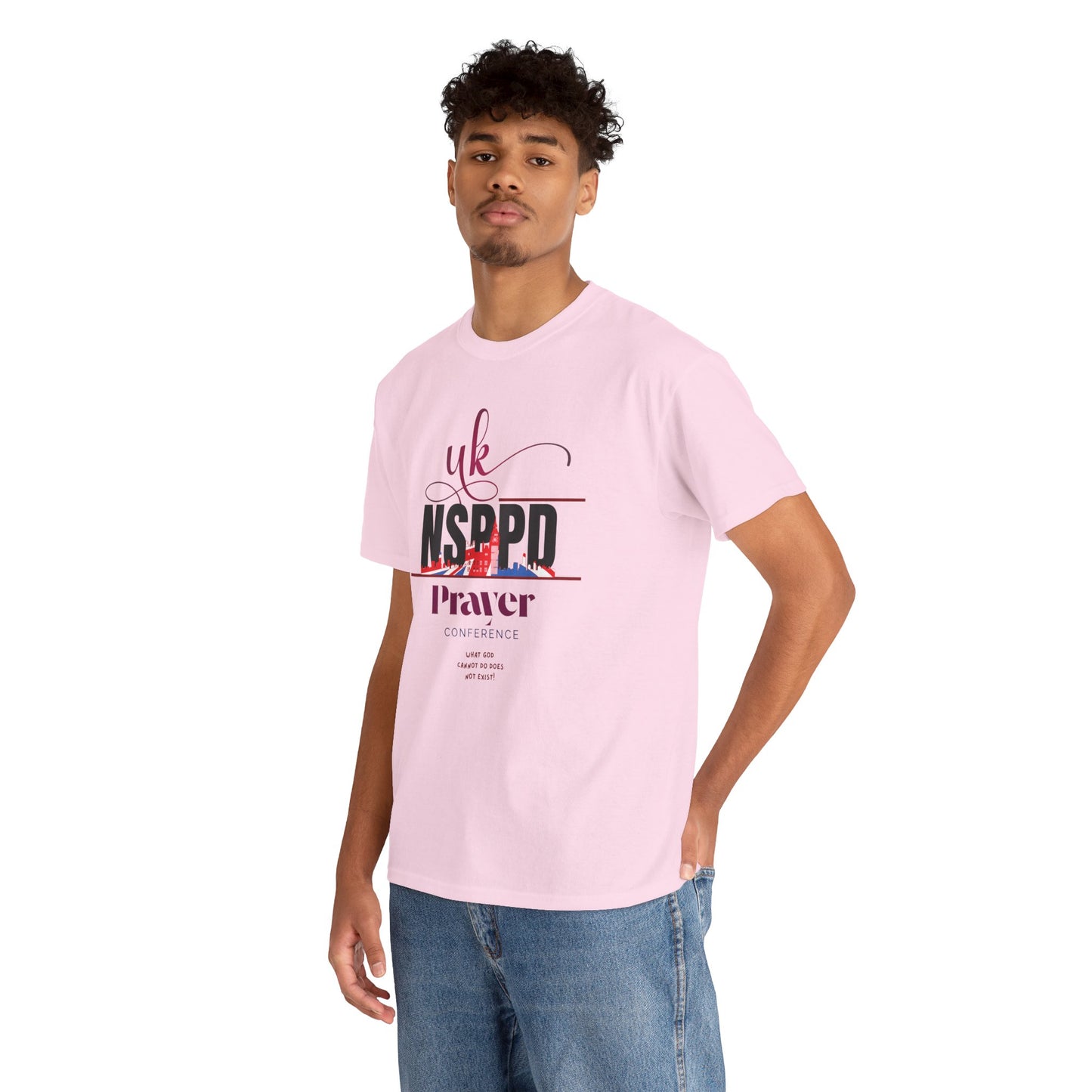 NSPPD UK Prayer Conference Unisex Heavy Cotton Tee,