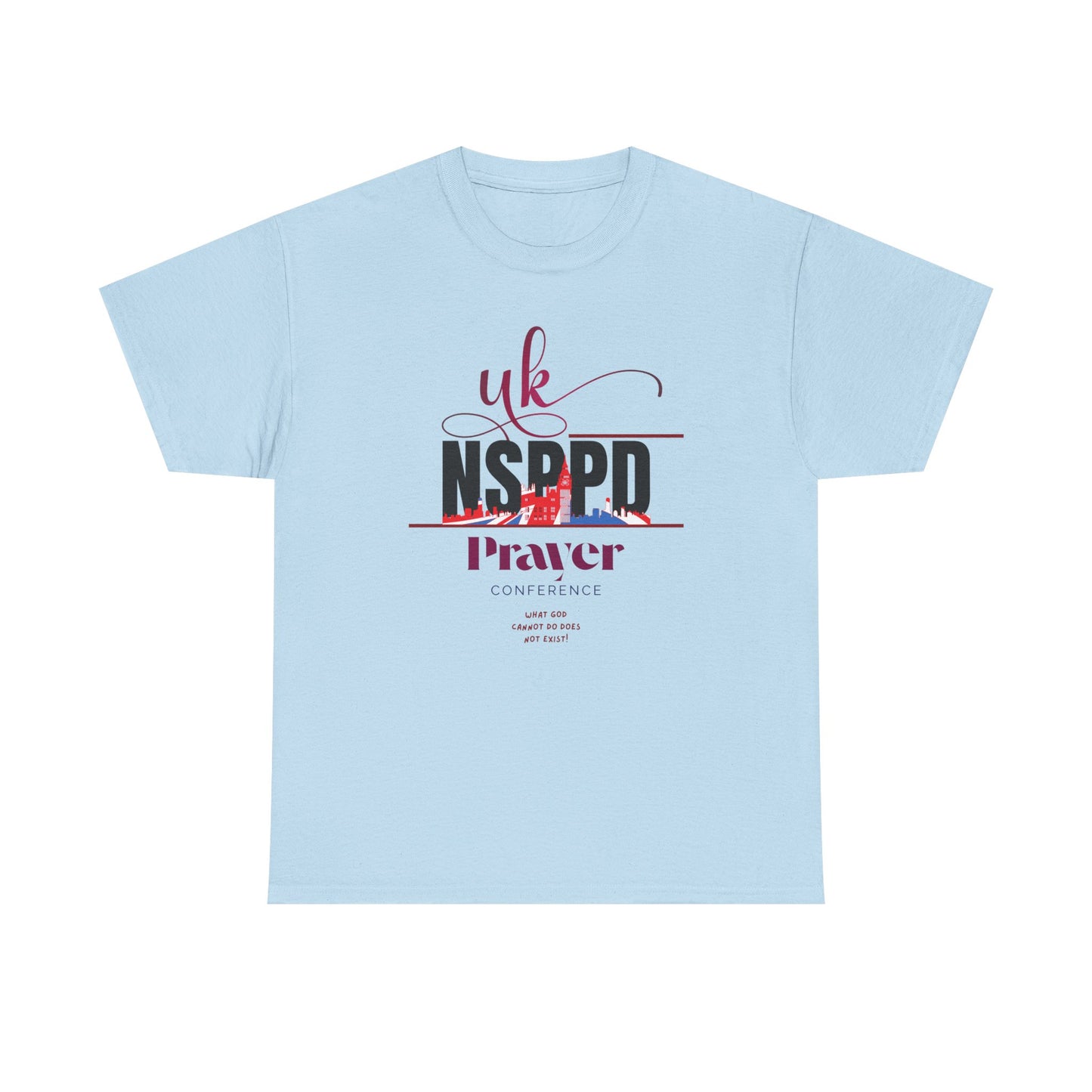 NSPPD UK Prayer Conference Unisex Heavy Cotton Tee,